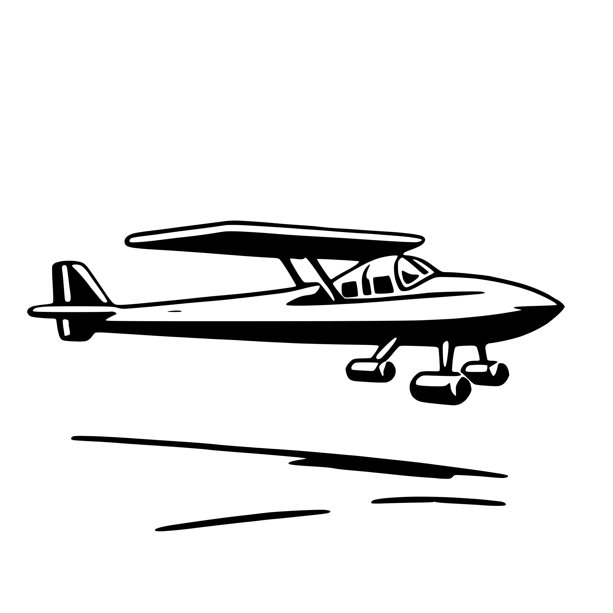 AI-generated SVG of 'glider'