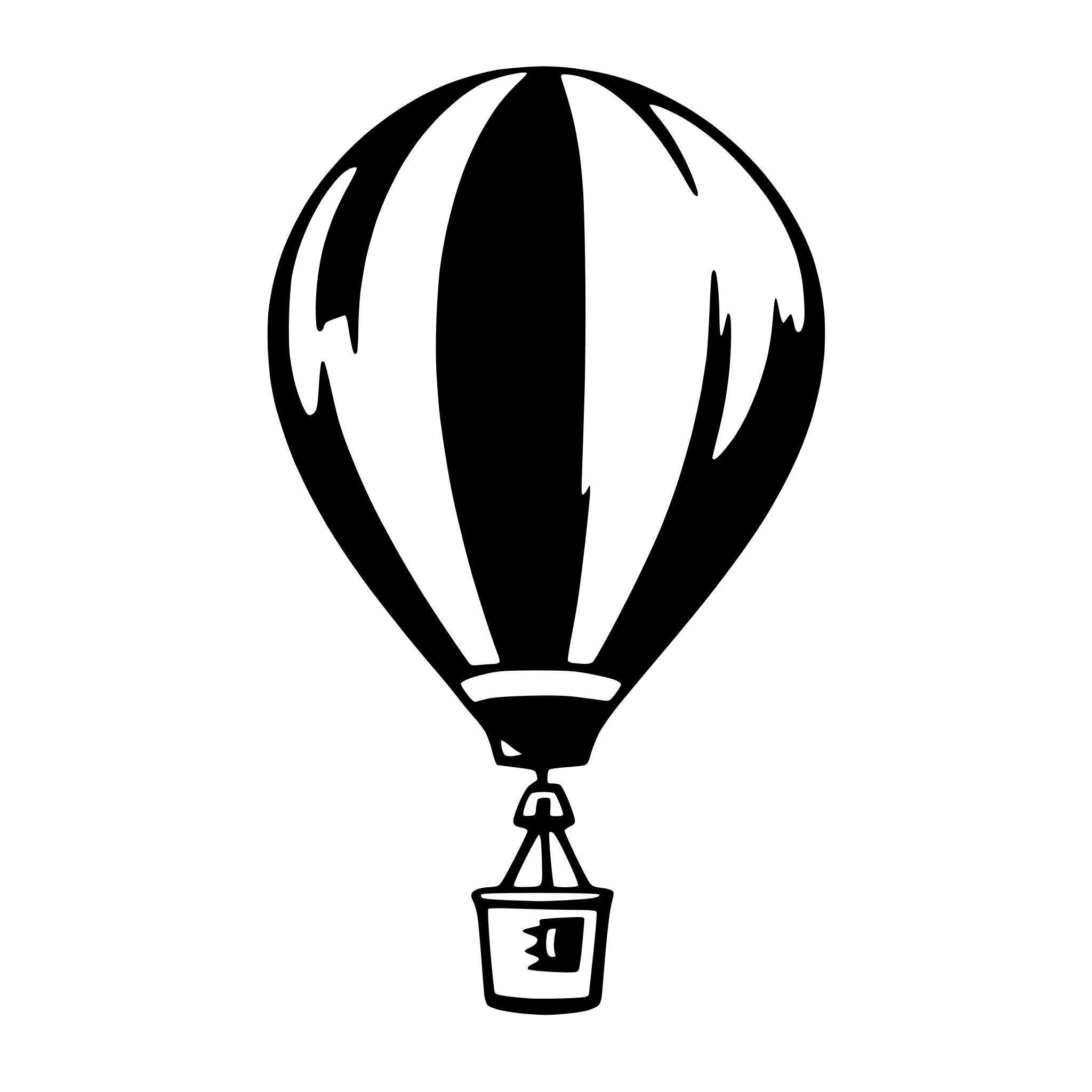 AI-generated SVG of a balloon