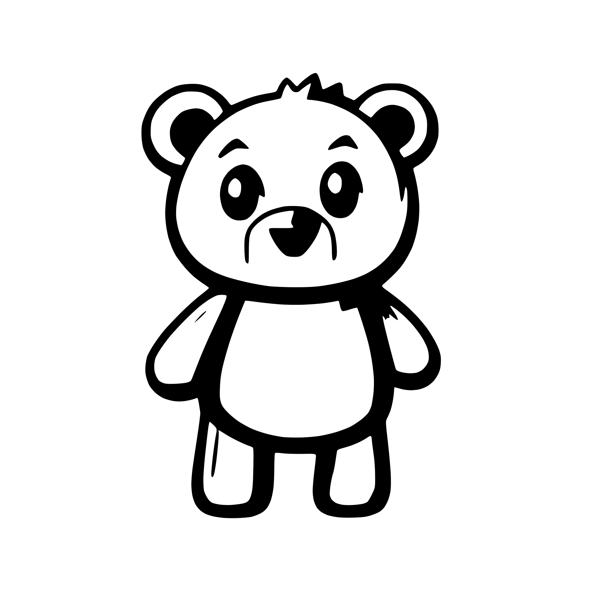 AI-generated SVG of 'bear'