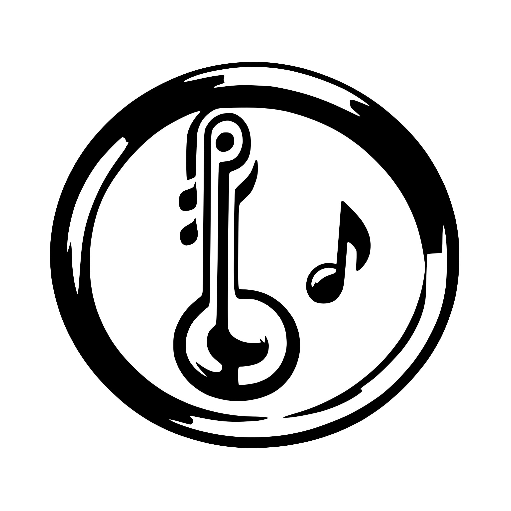 AI-generated SVG of 'music app logo, simple'