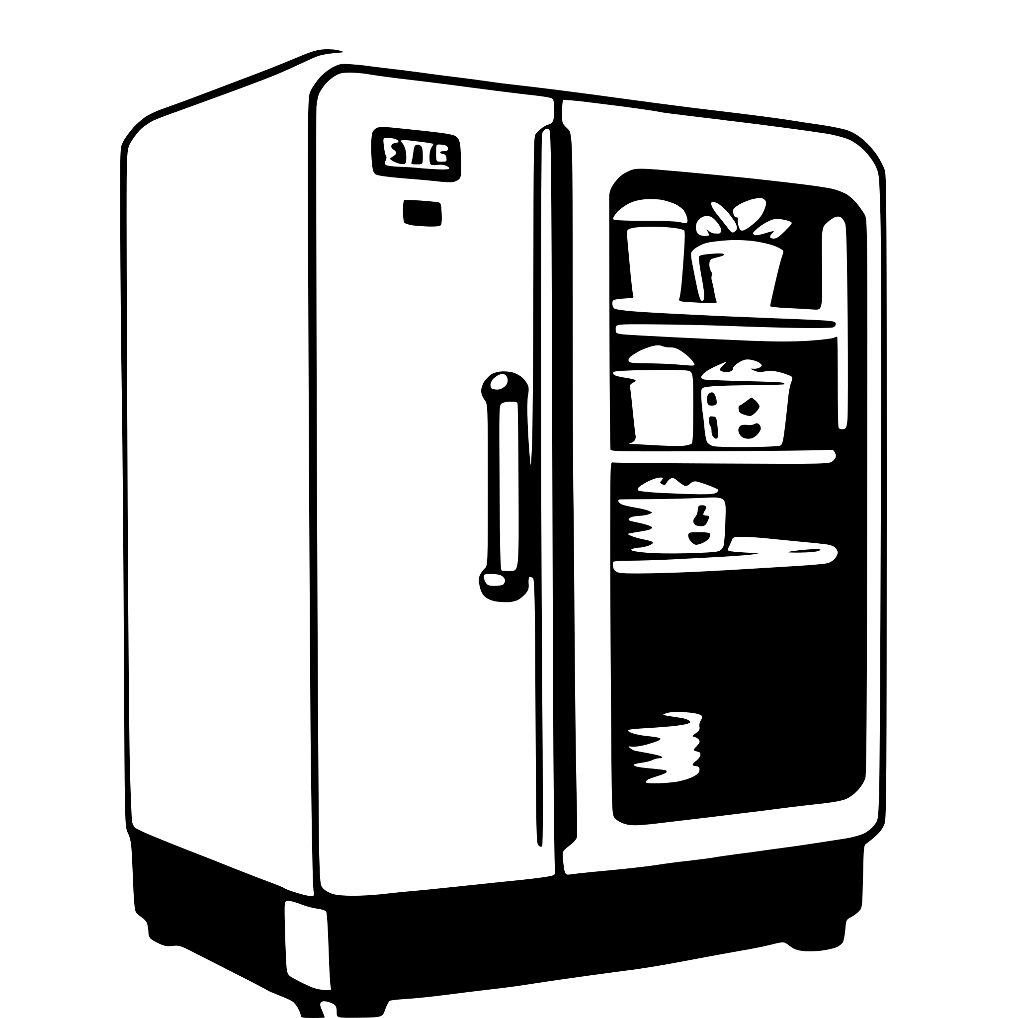 AI-generated SVG of 'fridge'