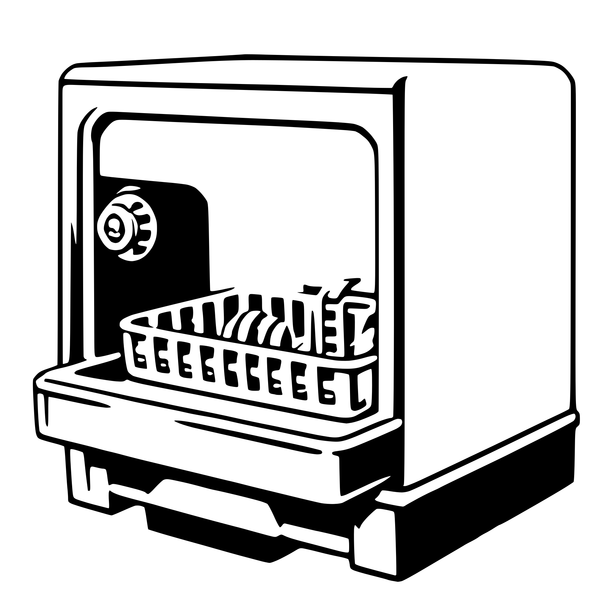 AI-generated SVG of 'dishwasher'
