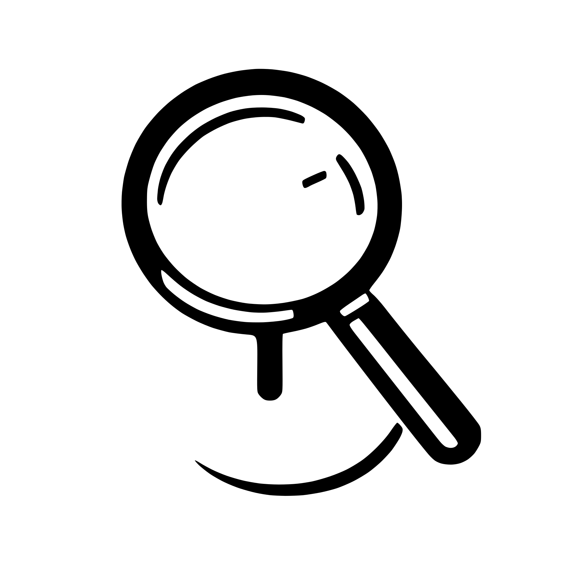 AI-generated SVG of 'magnifying glass over map'