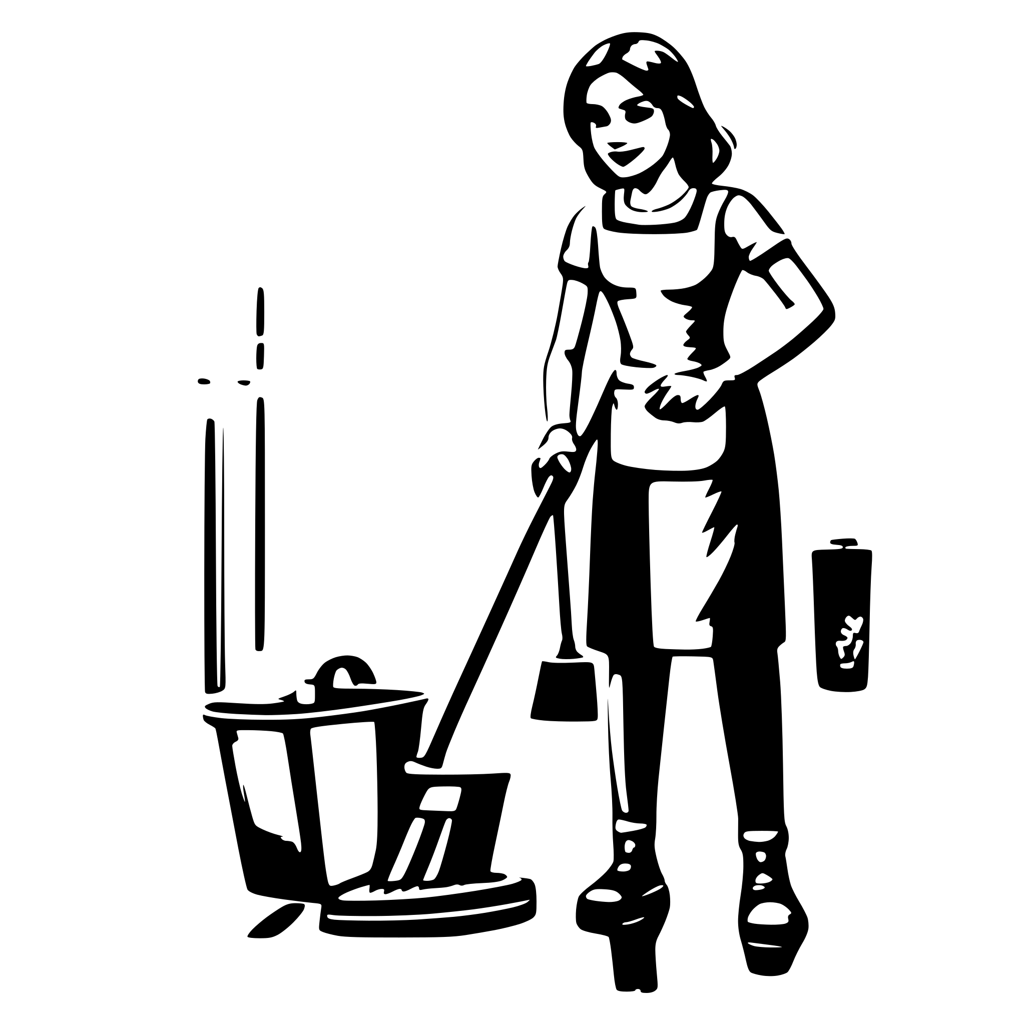 AI-generated SVG of 'Deep cleaning'