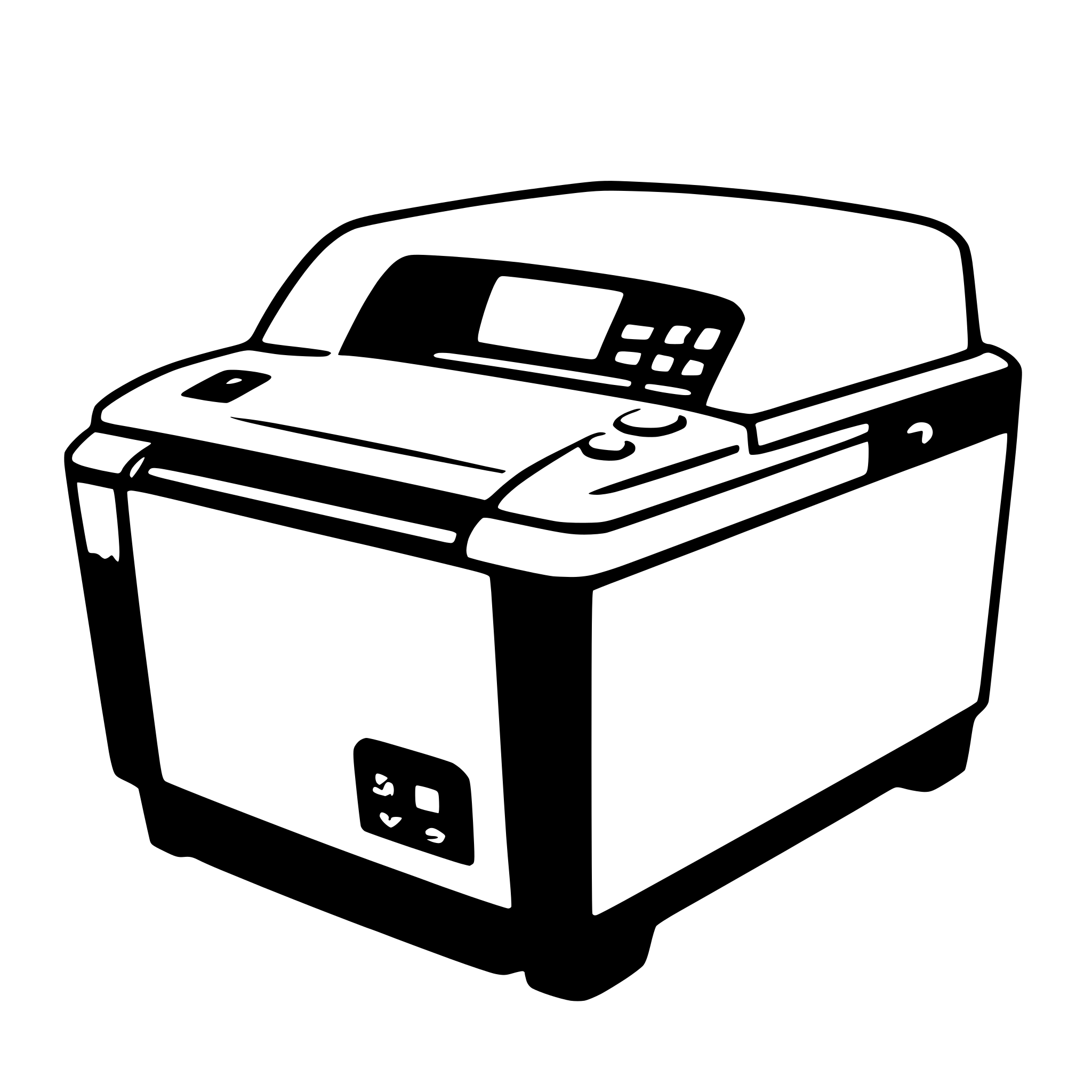 AI-generated SVG of 'printer'