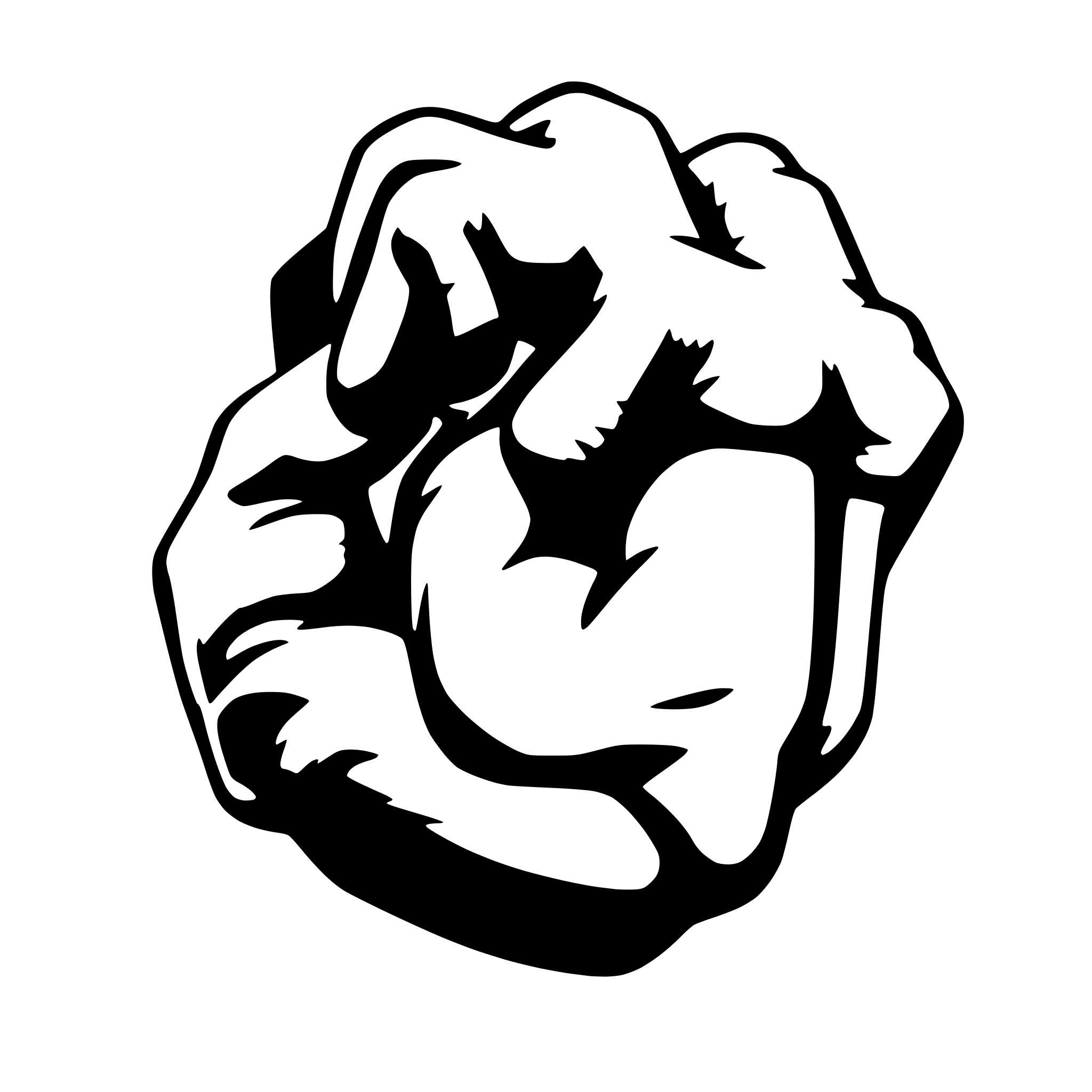 AI-generated SVG of a biceps