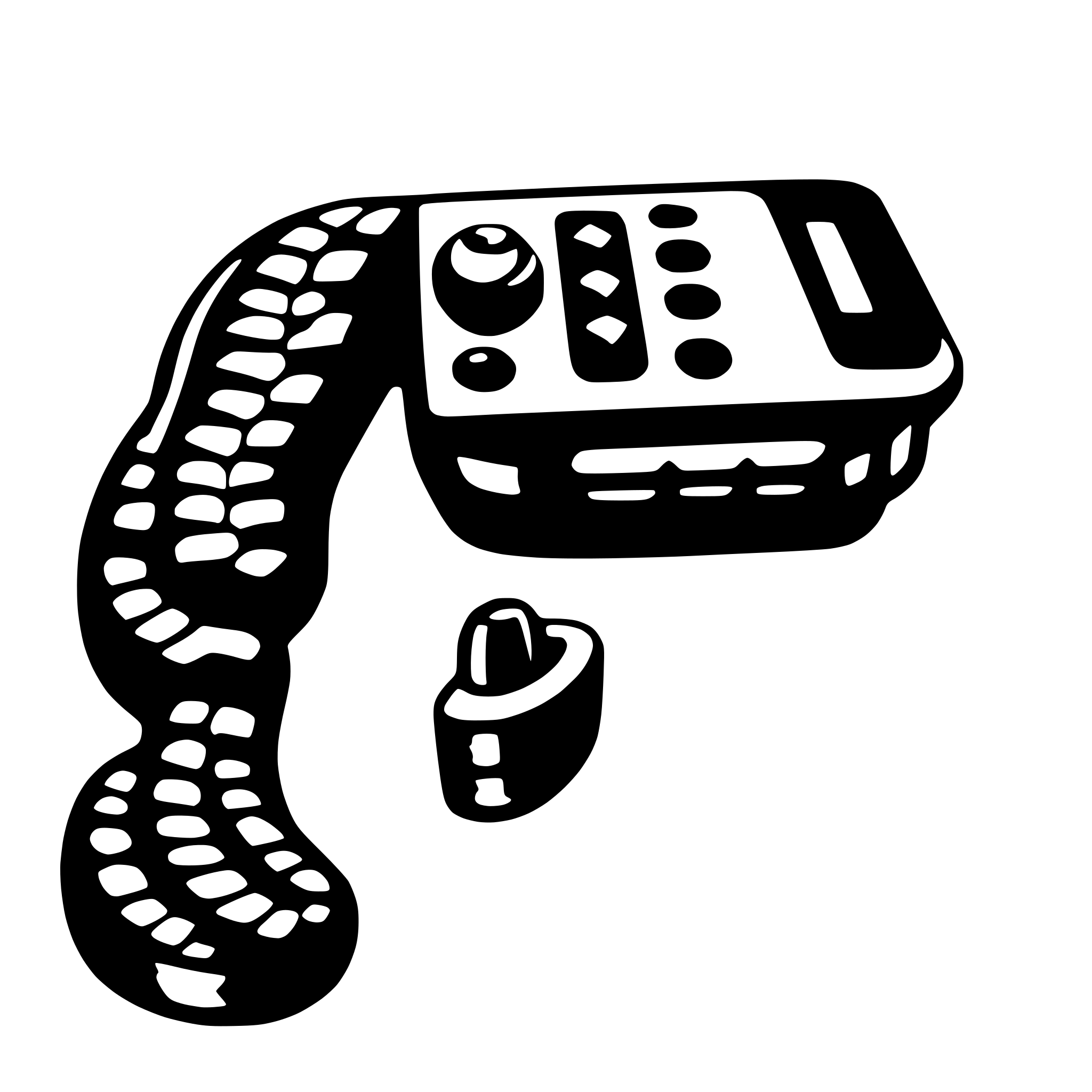 AI-generated SVG of a icon for nokia 3310 nostalgic snake game
