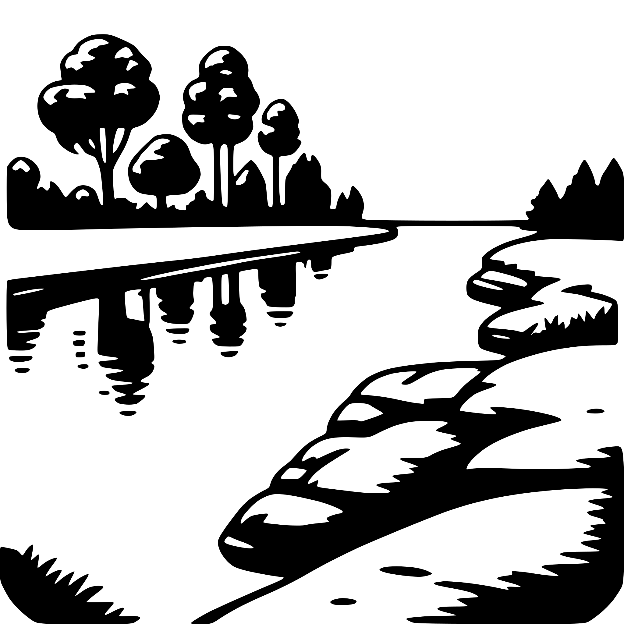 AI-generated SVG of 'riverbank'