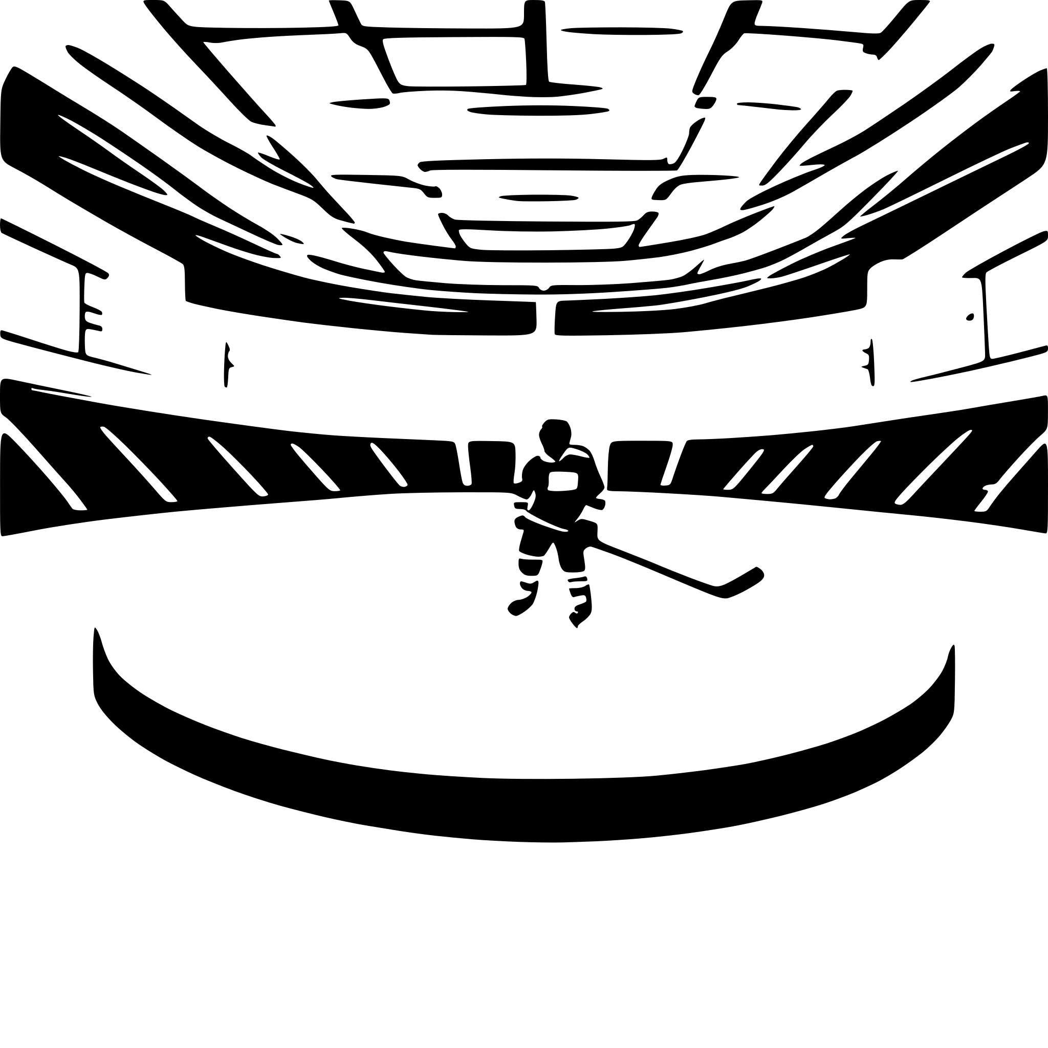 AI-generated SVG of 'ice hockey arena'