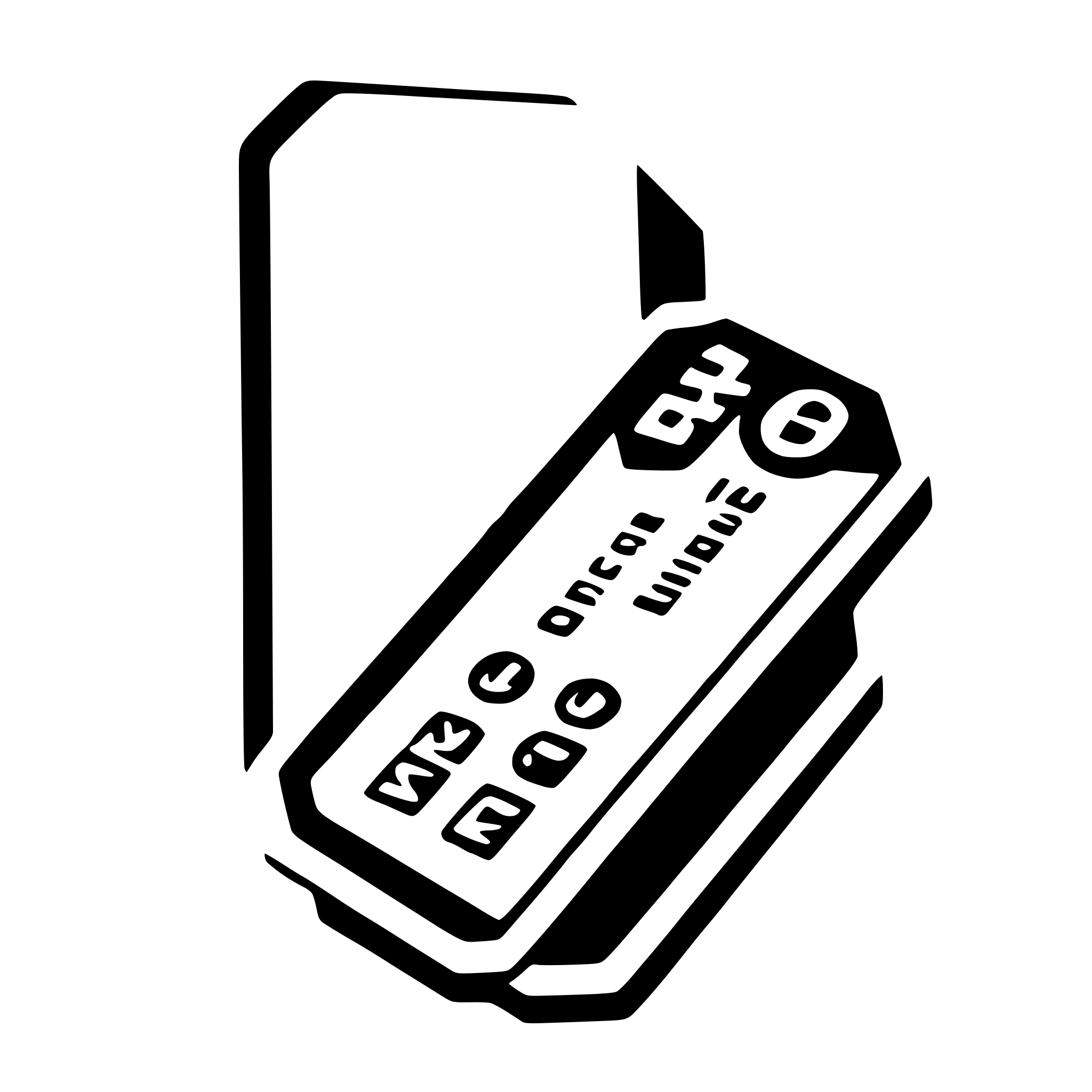 AI-generated SVG of a ticket