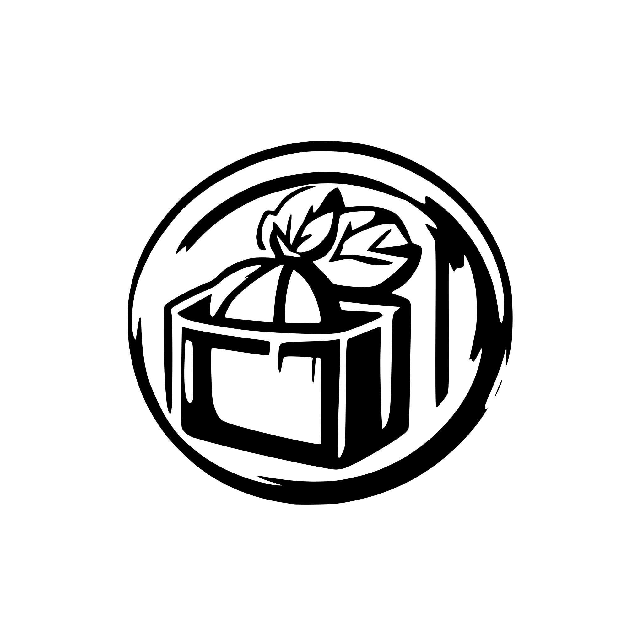AI-generated SVG of a goodbye