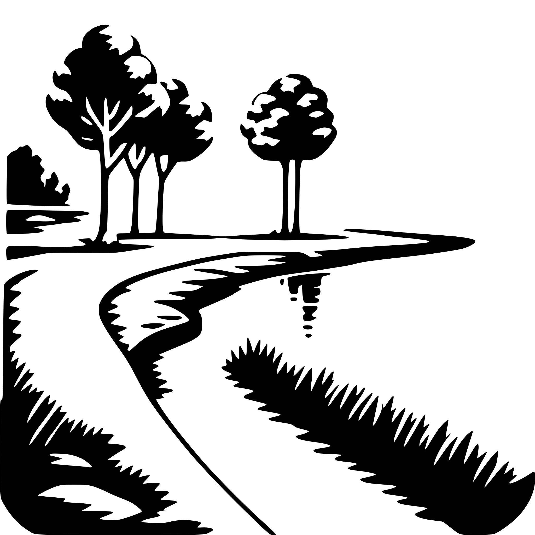 AI-generated SVG of 'riverbank'