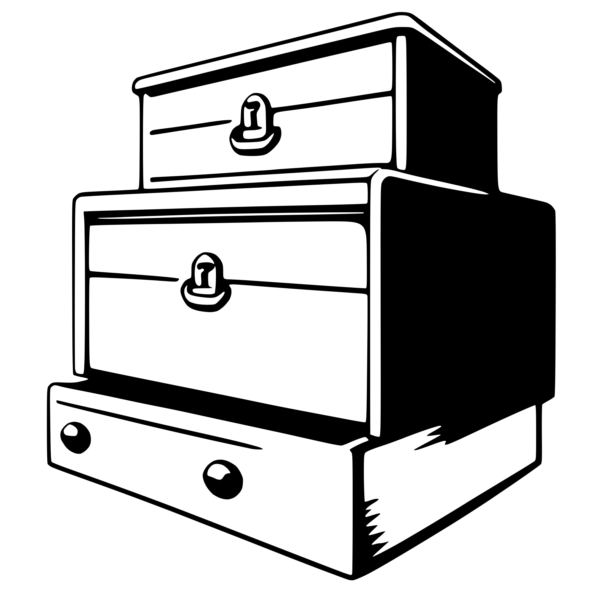 AI-generated SVG of a drawer