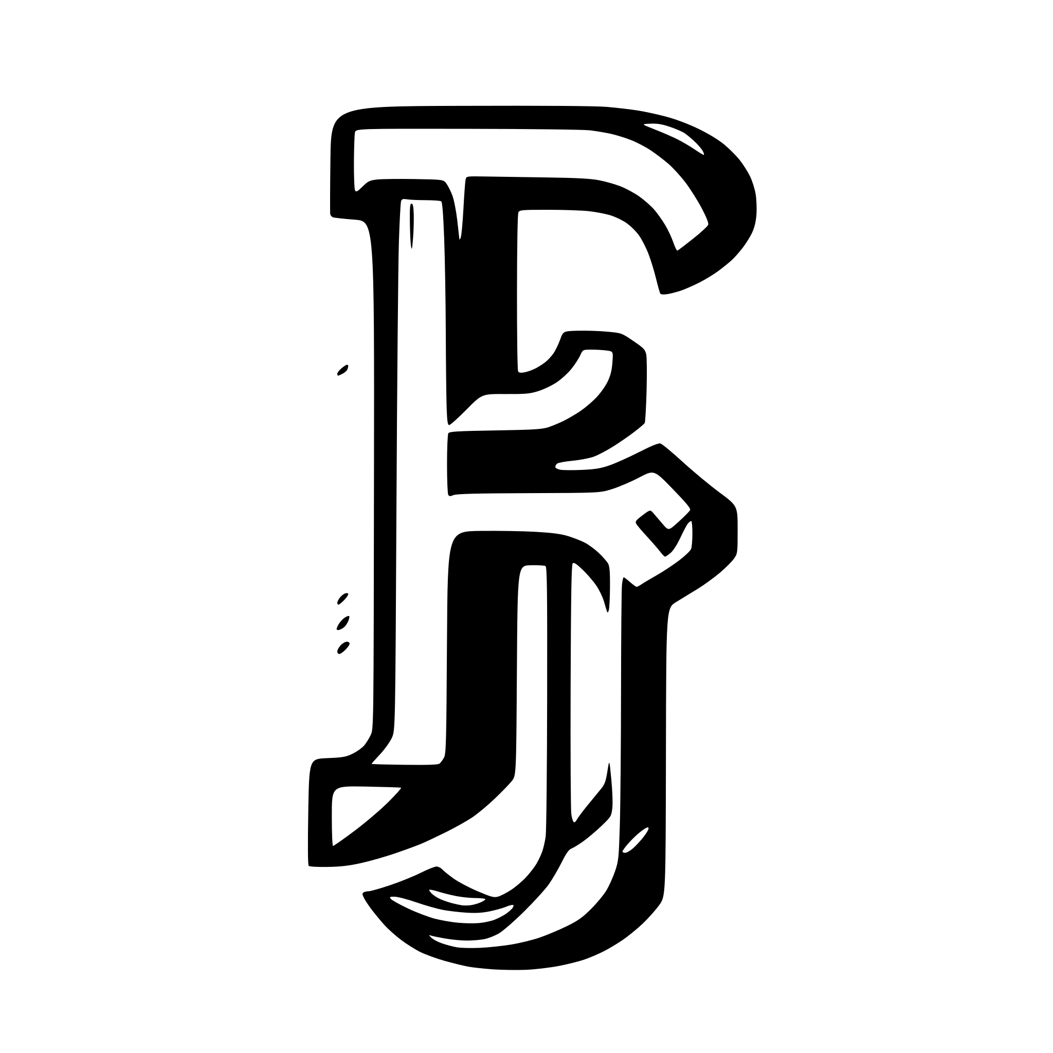 AI-generated SVG of 'Letra R'