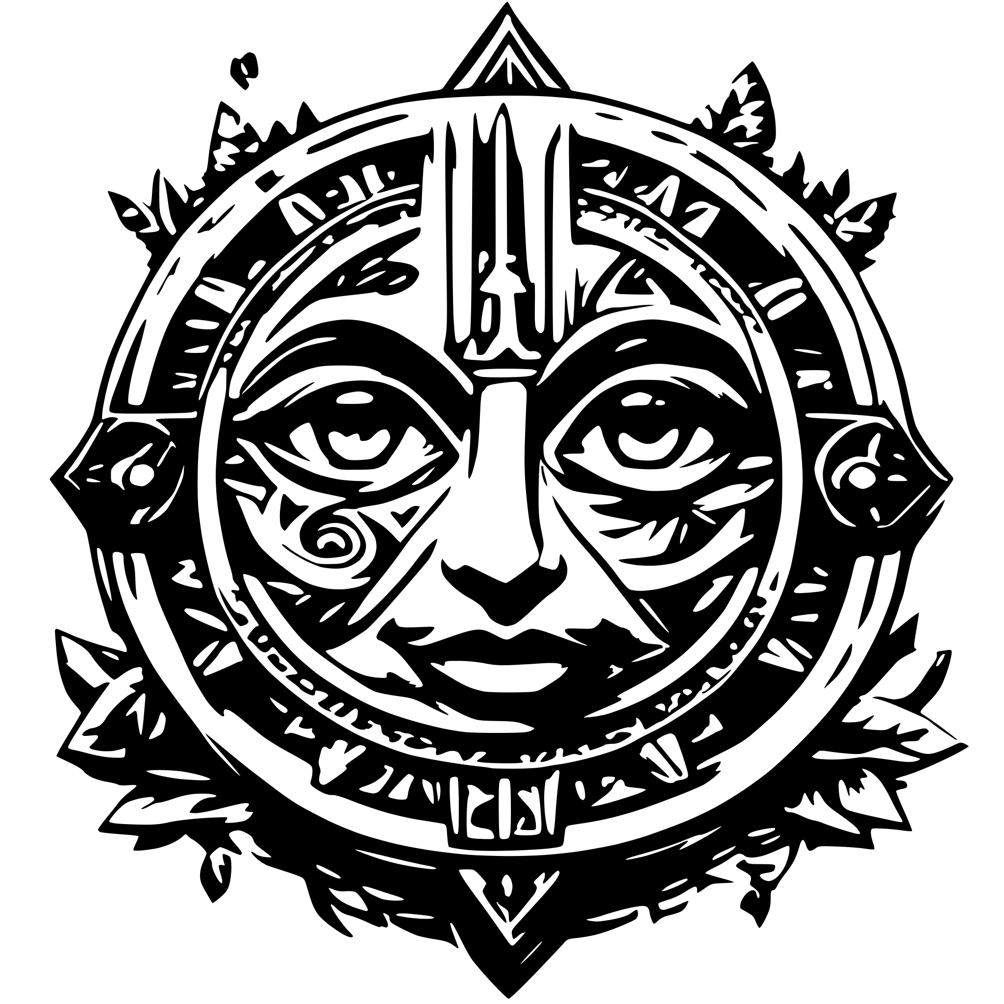 AI-generated SVG of a esoterism