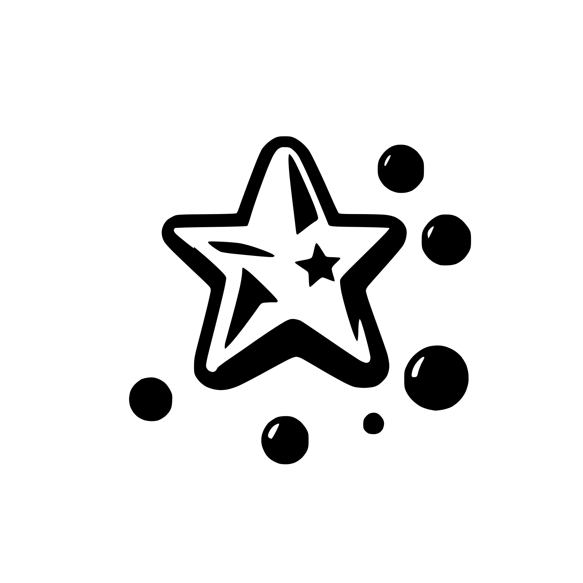 AI-generated SVG of a star