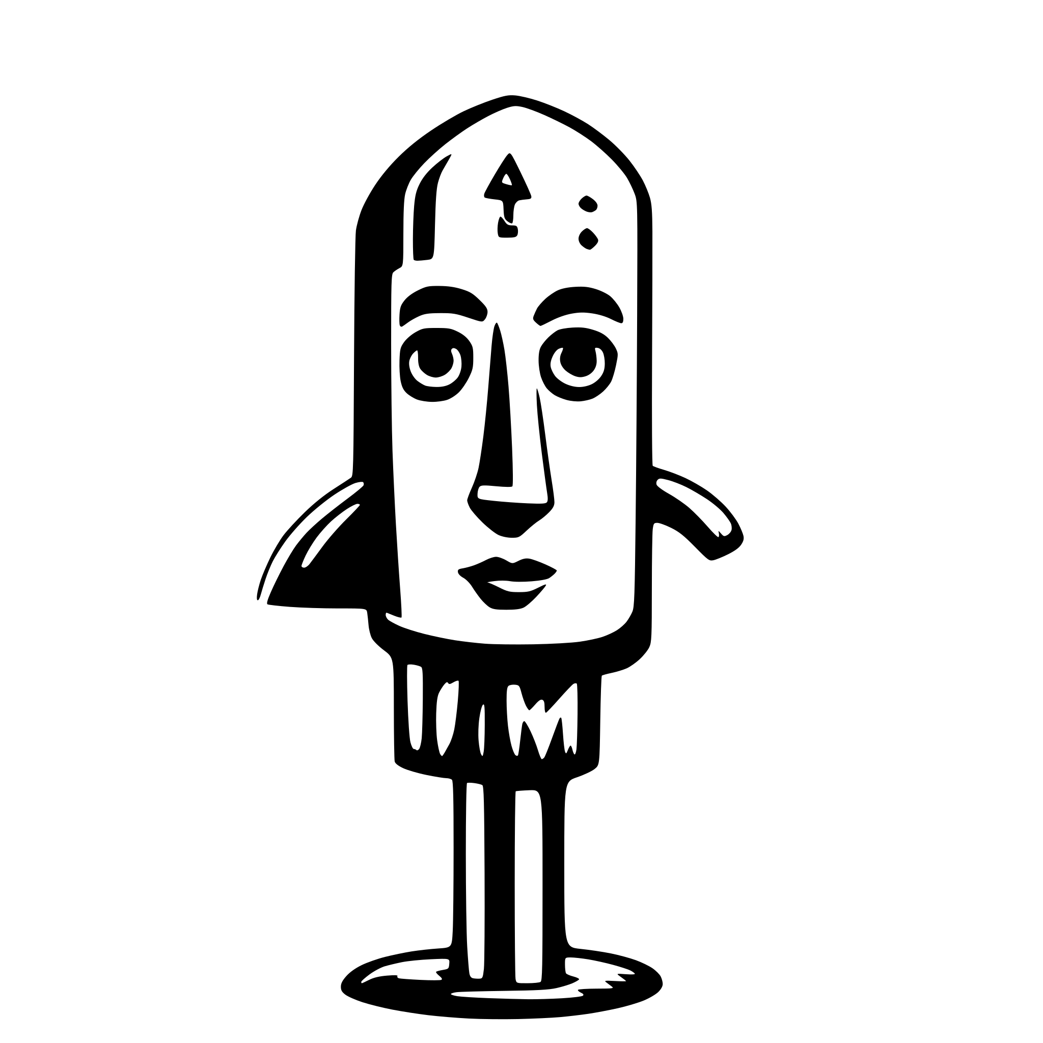 AI-generated SVG of a буква G