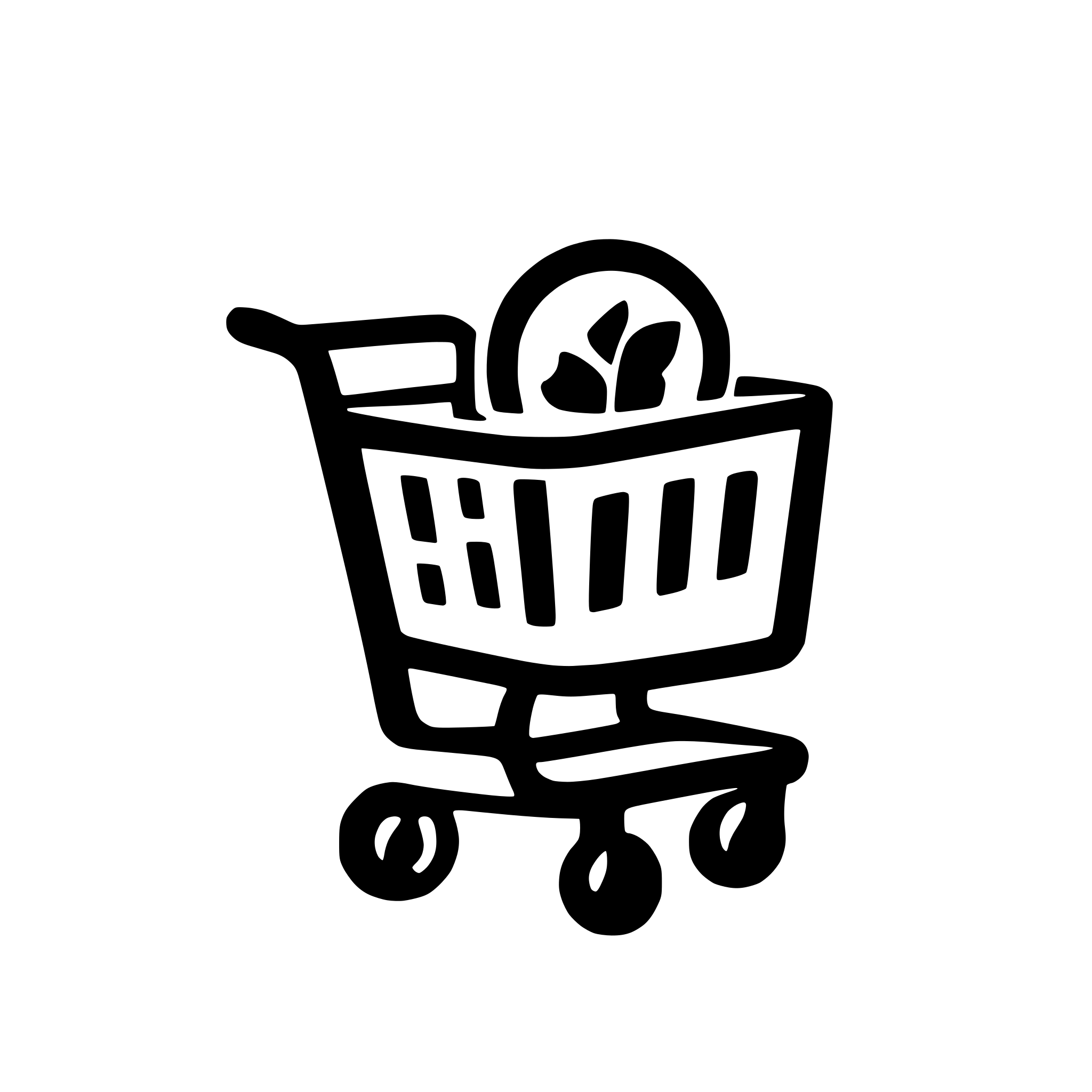 AI-generated SVG of 'a shopping chart icon'