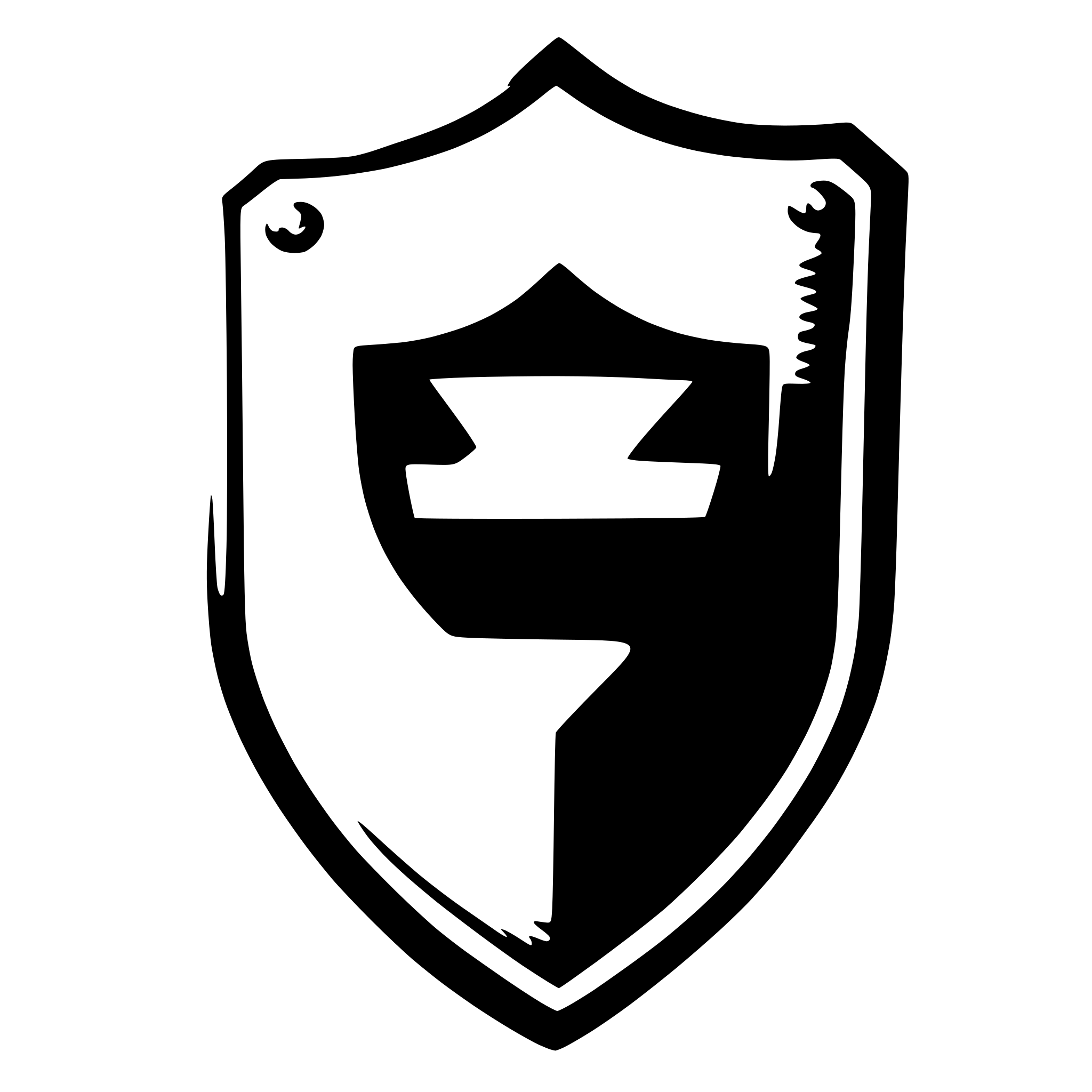 AI-generated SVG of 'shield'