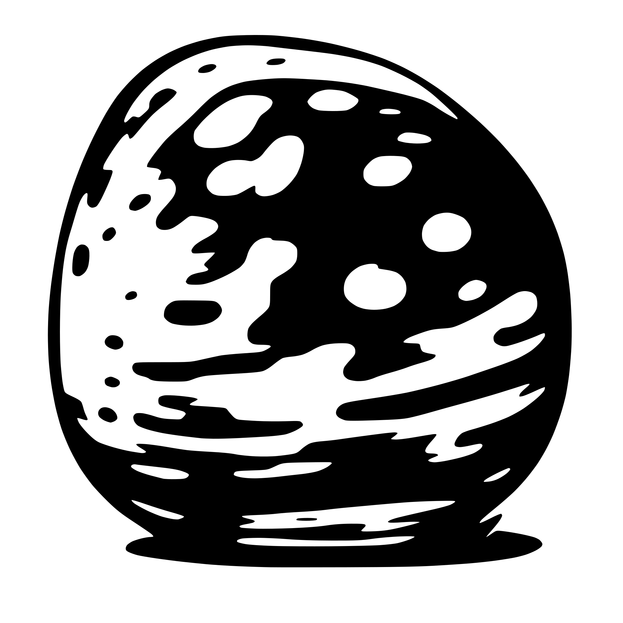 AI-generated SVG of 'blob shape'