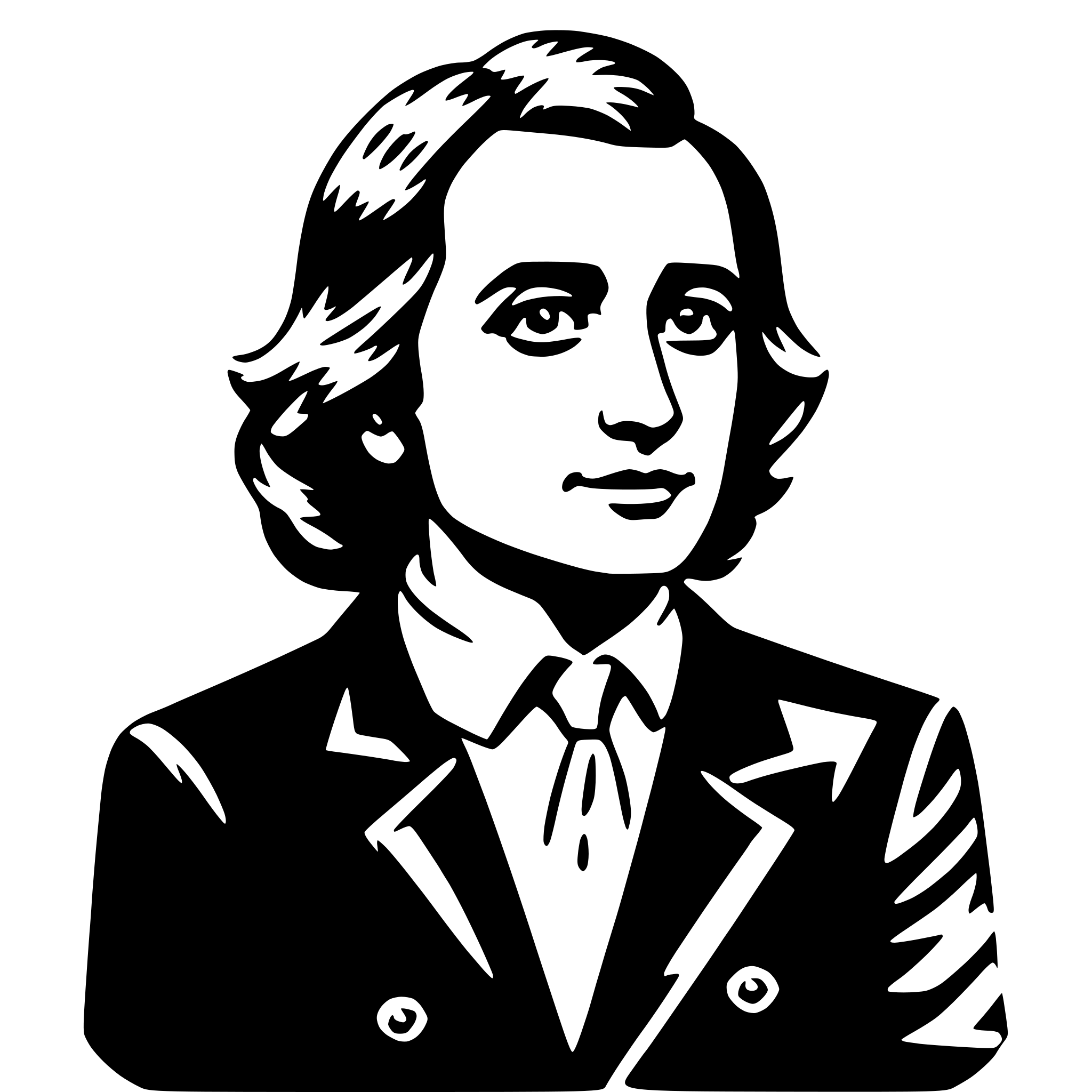AI-generated SVG of 'scott fitzgerald'