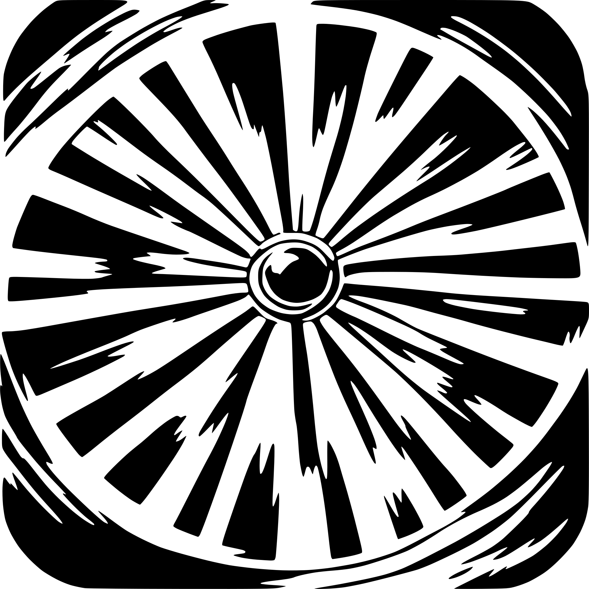 AI-generated SVG of a red and yellow random spin