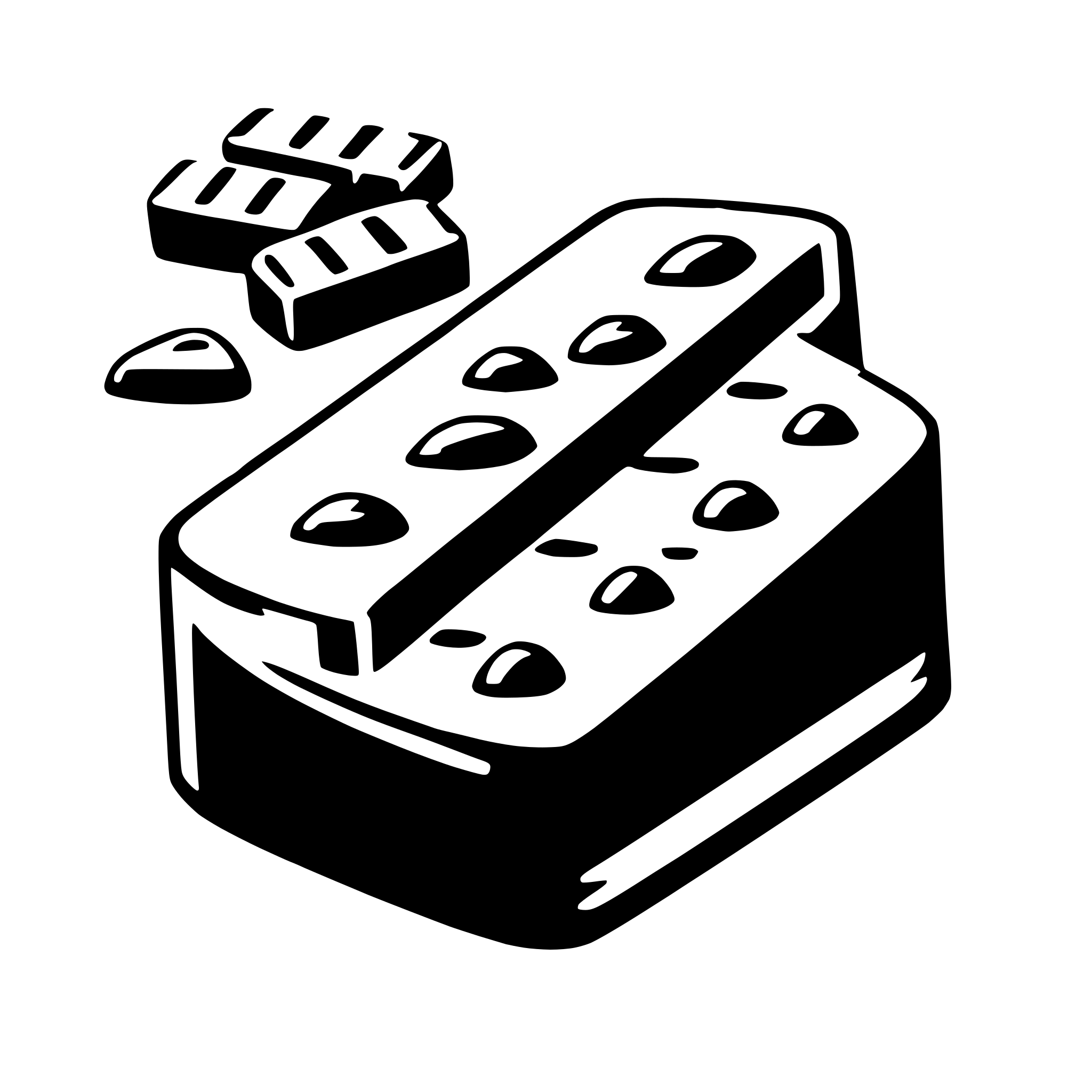 AI-generated SVG of a chocolate
