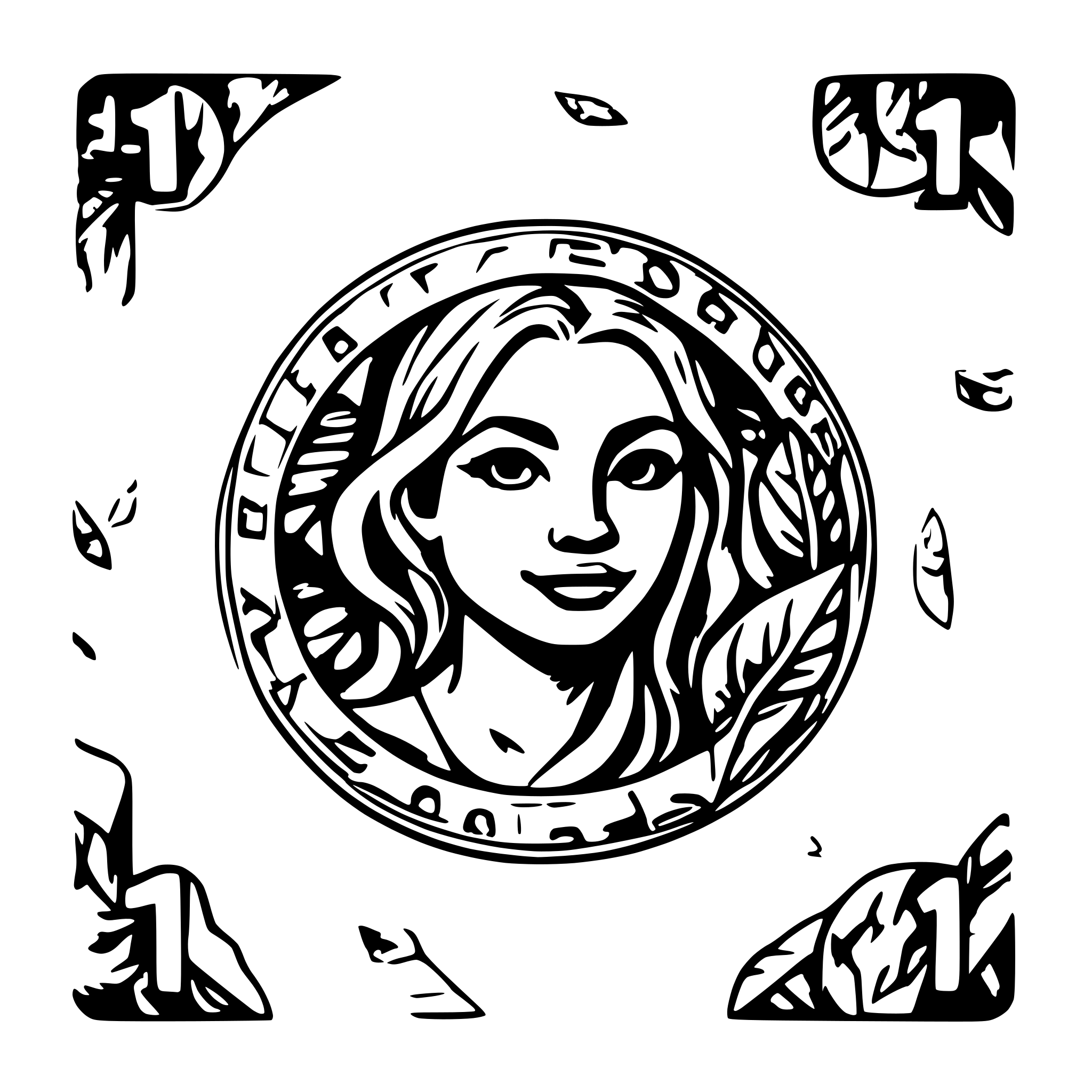 AI-generated SVG of a 1935 $1 dollar bill