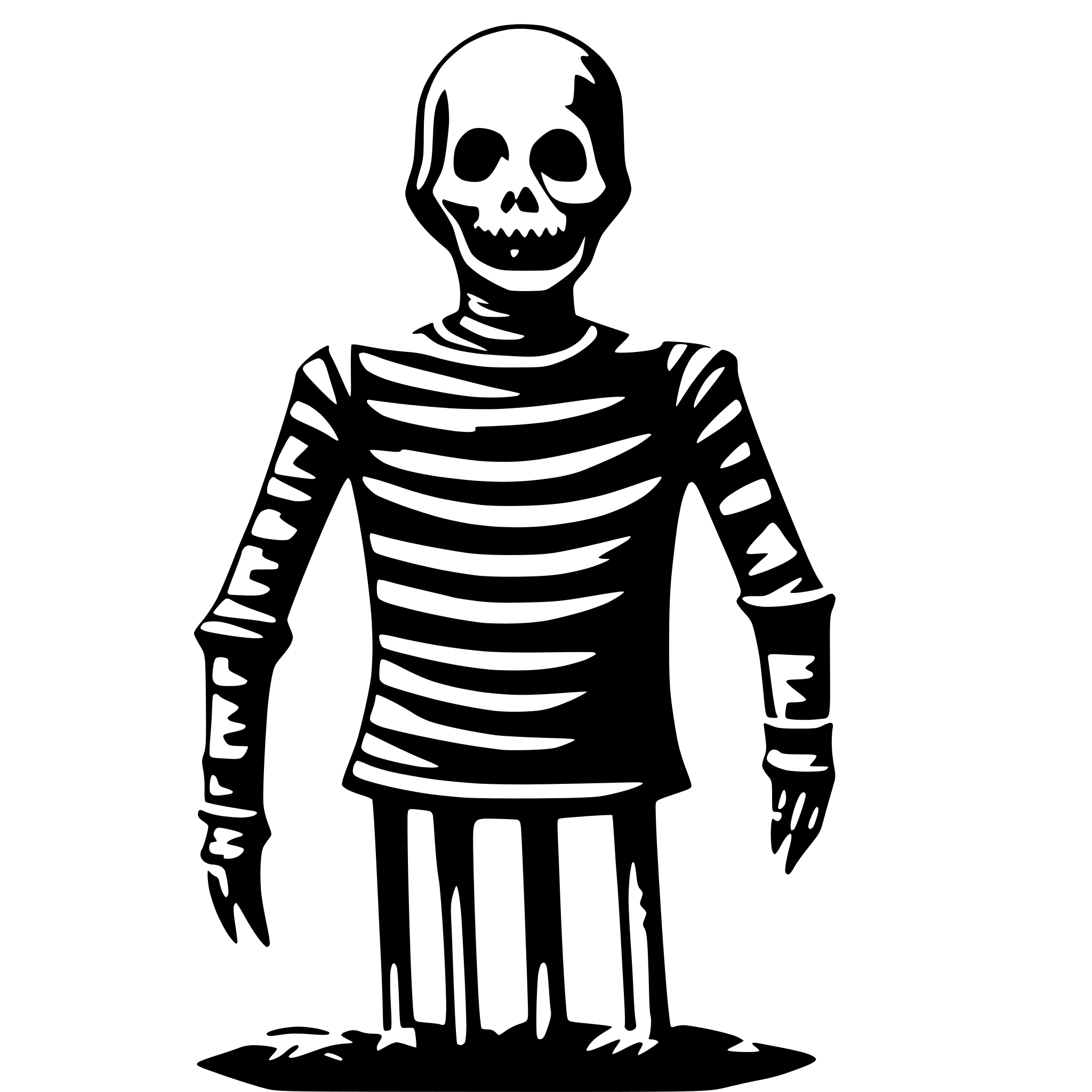 AI-generated SVG of 'horror figure'