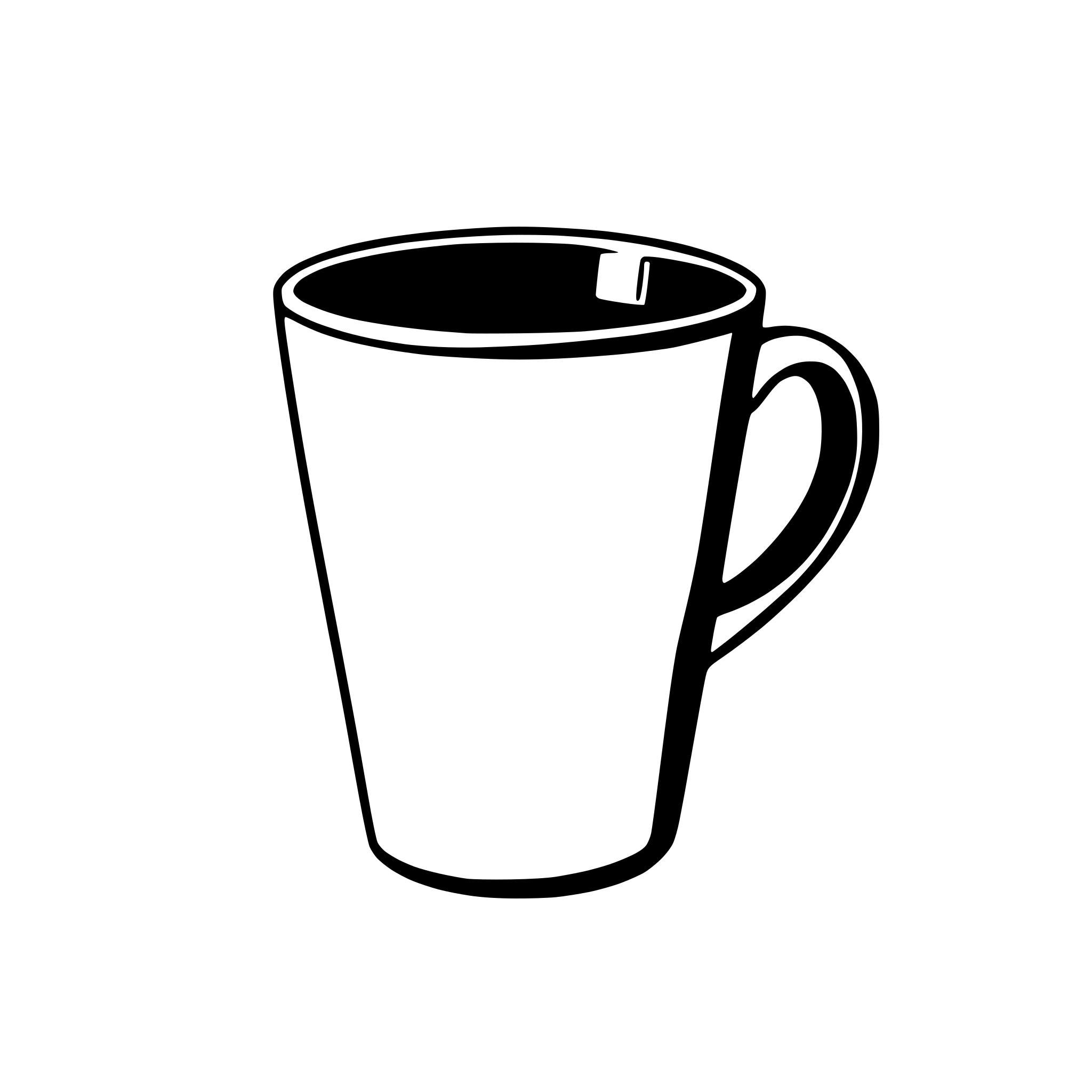 AI-generated SVG of 'cup'