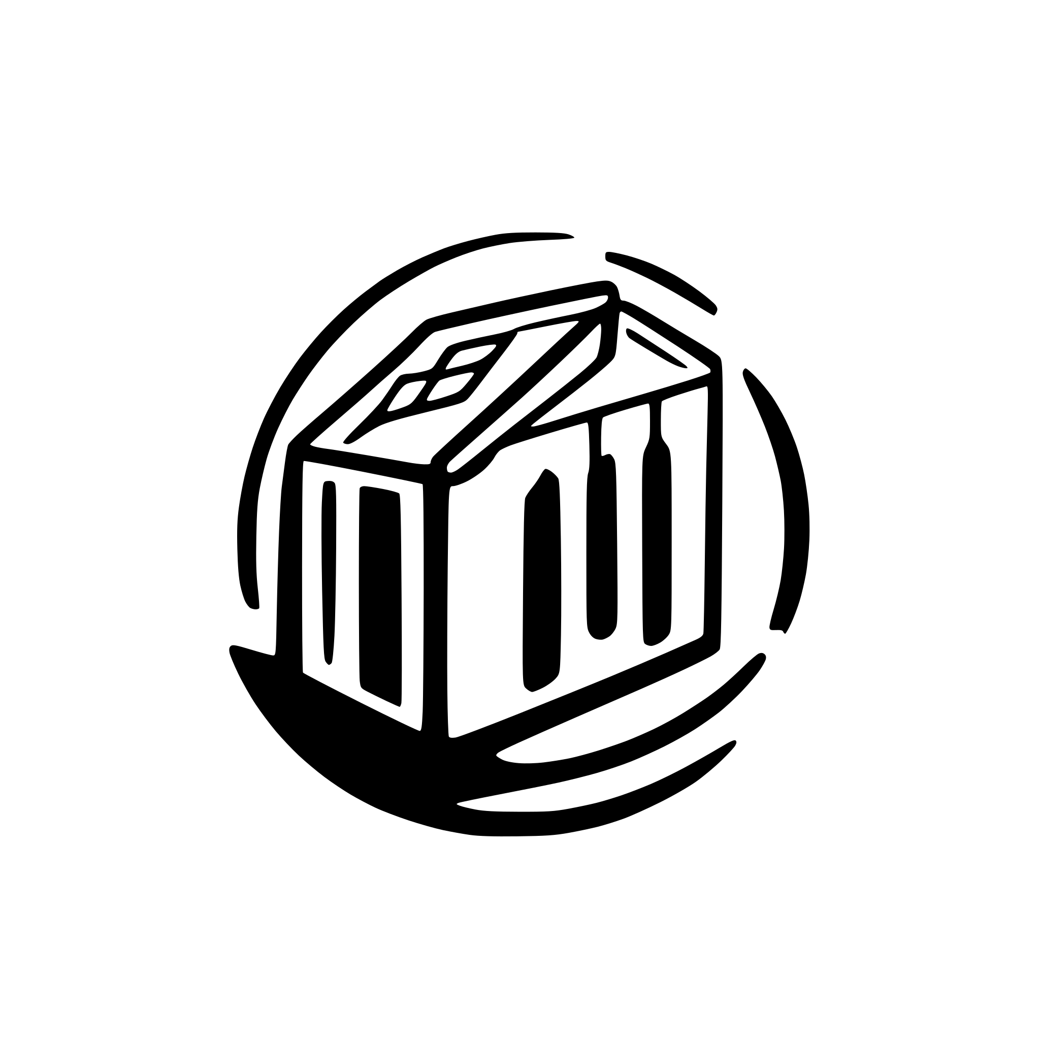 AI-generated SVG of 'High tech application that manages street markets. Very simple. Modern.'