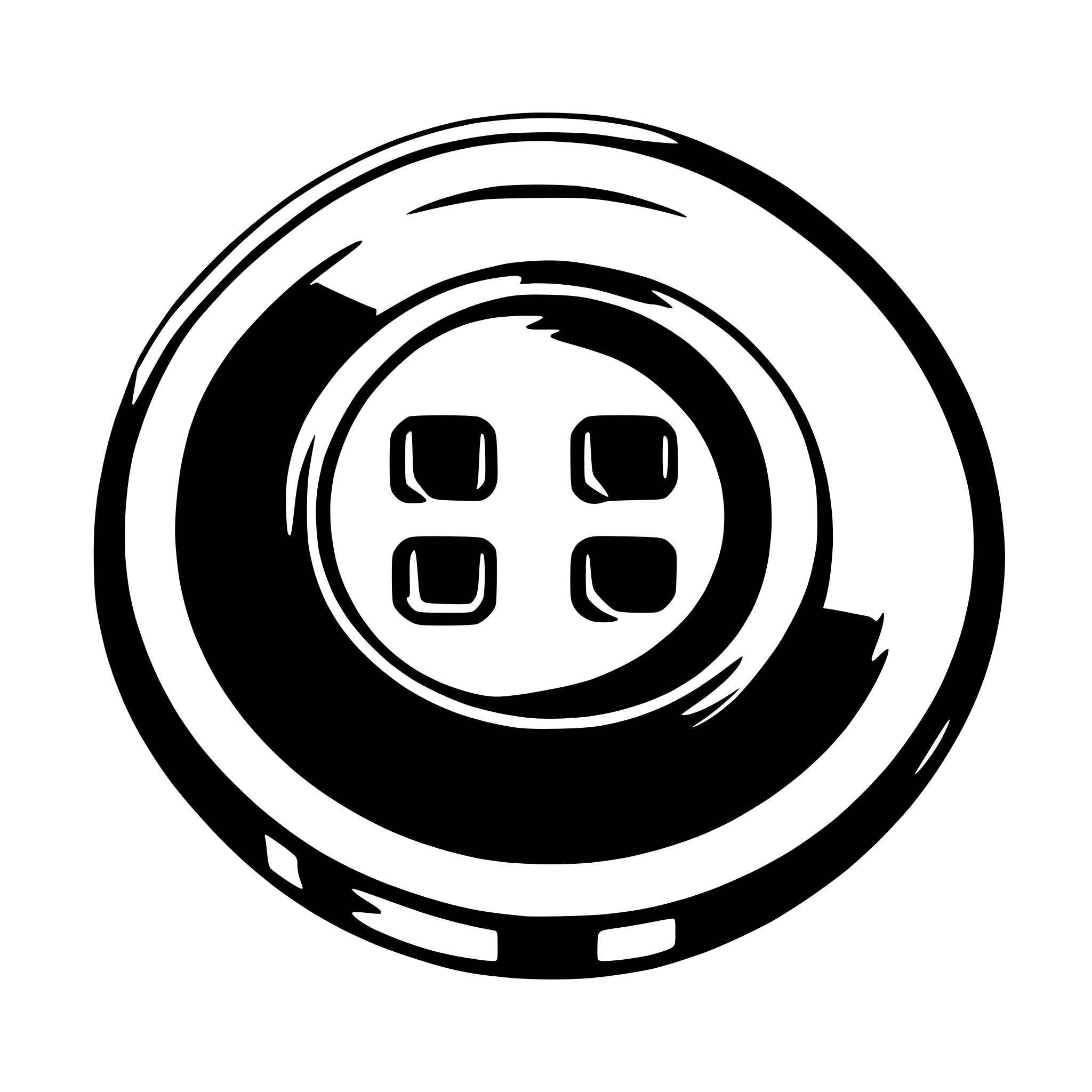AI-generated SVG of a jeans button