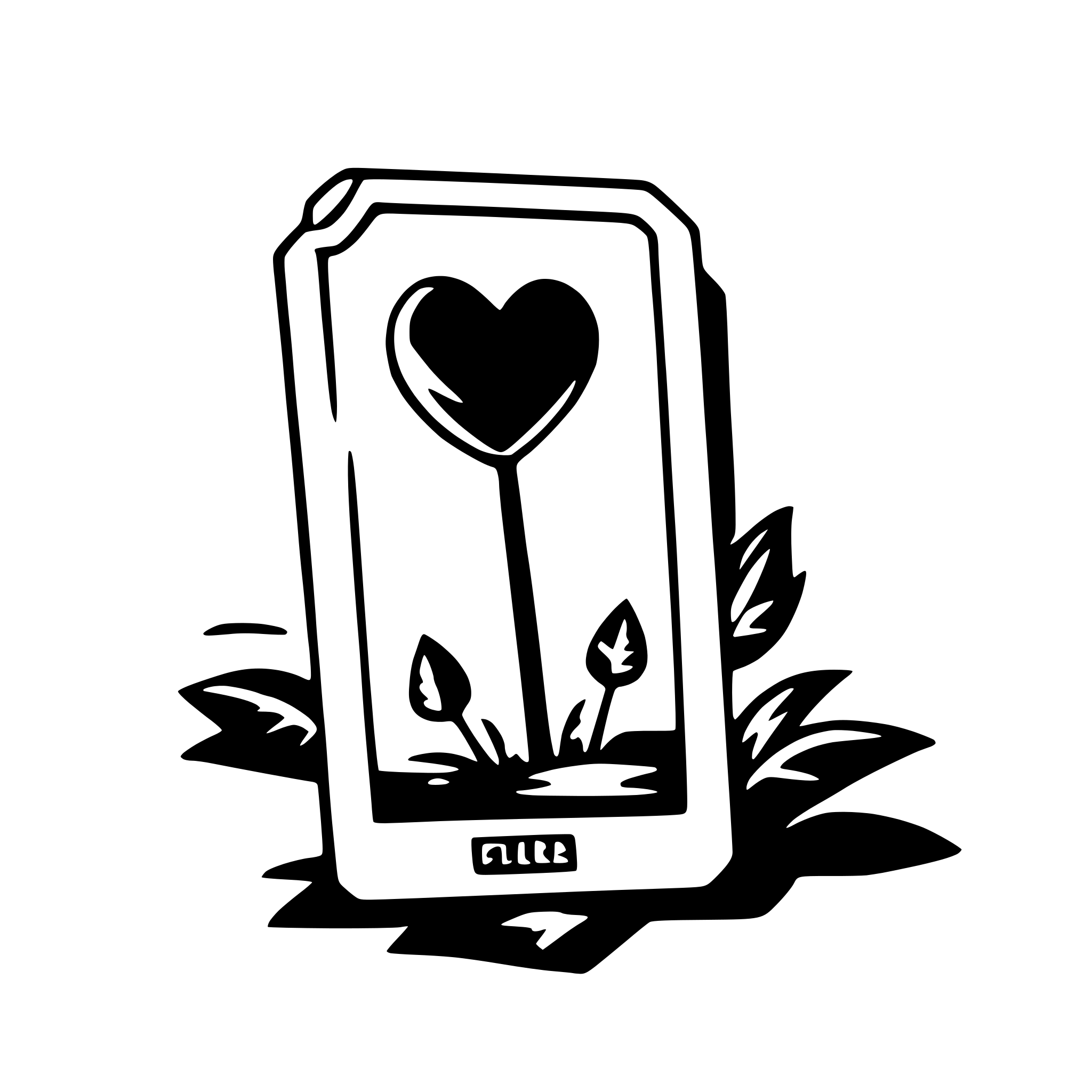 AI-generated SVG of a romantic polaroids