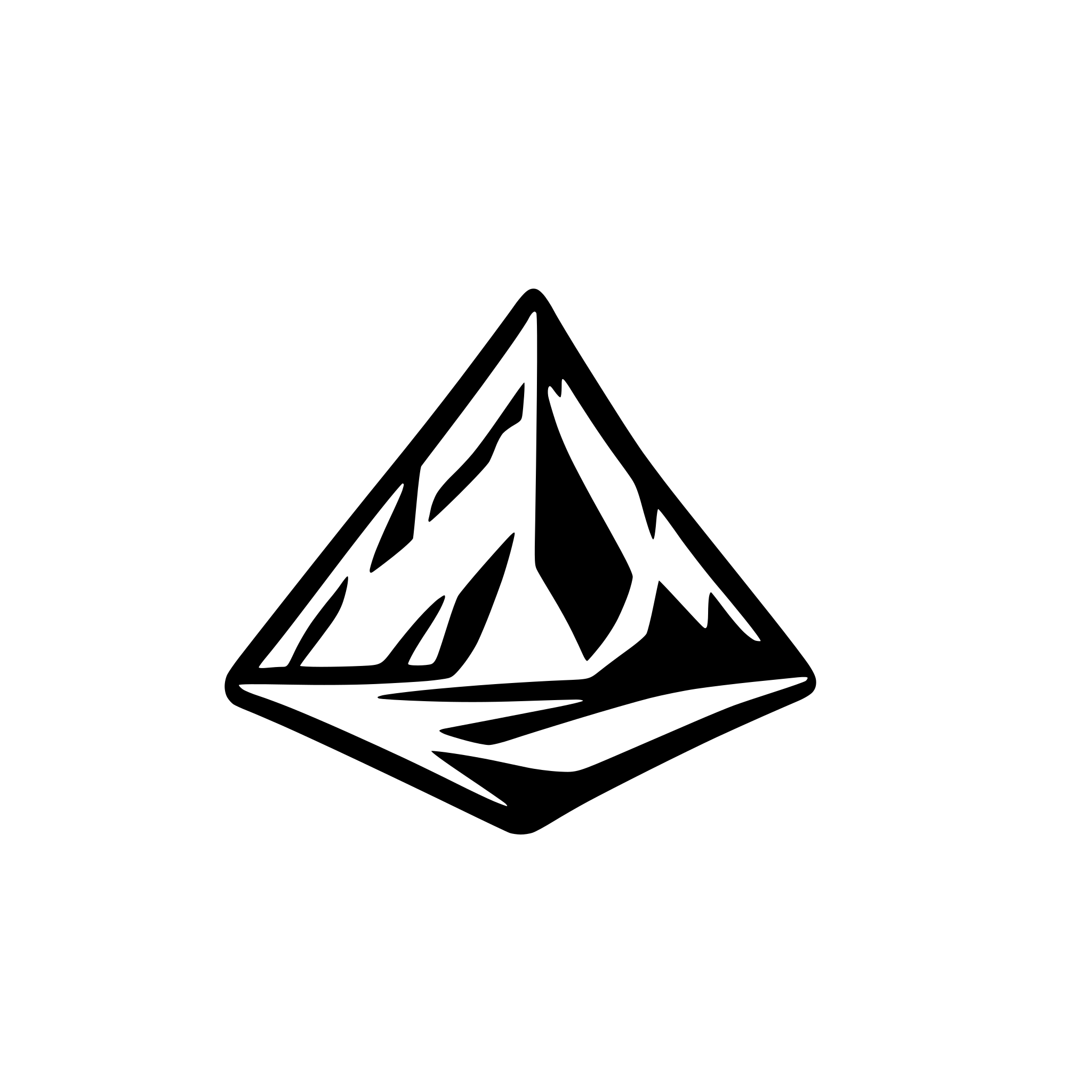 AI-generated SVG of a mountain