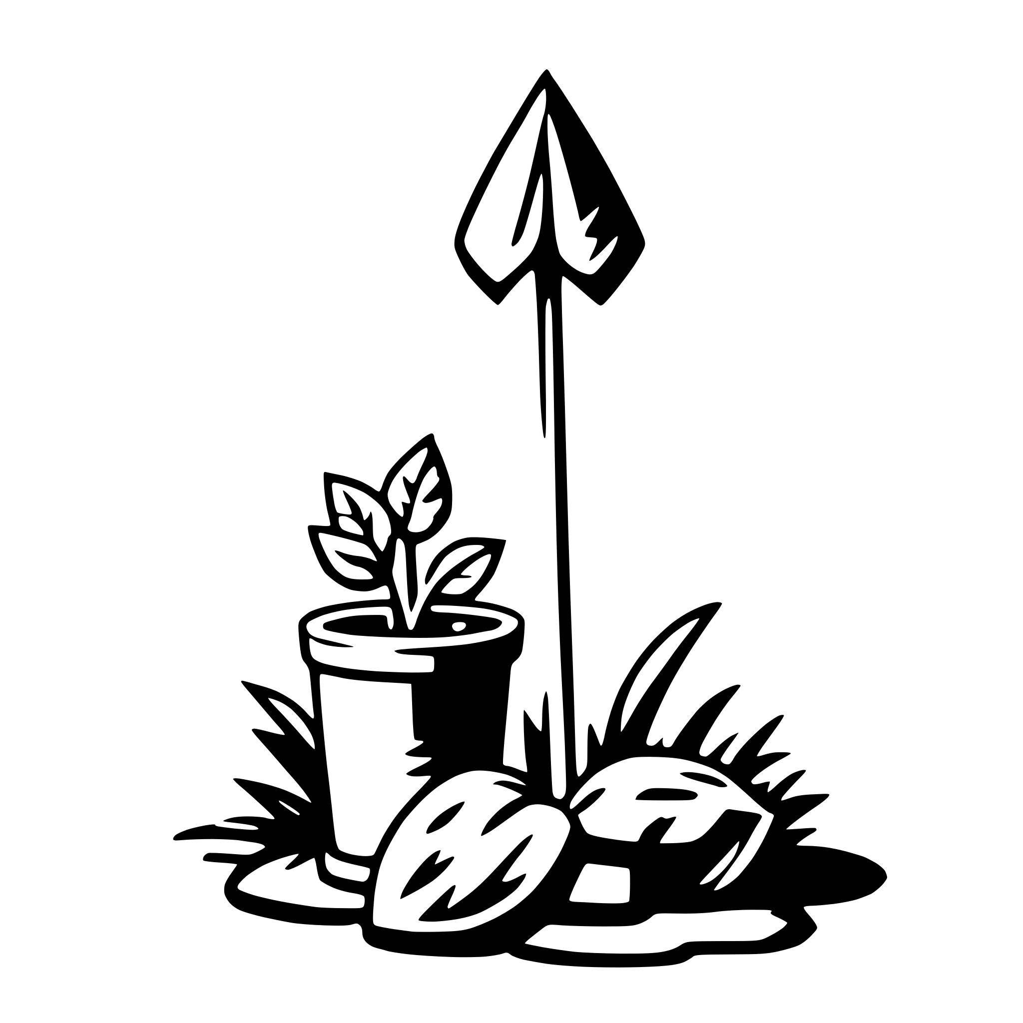 AI-generated SVG of a painting