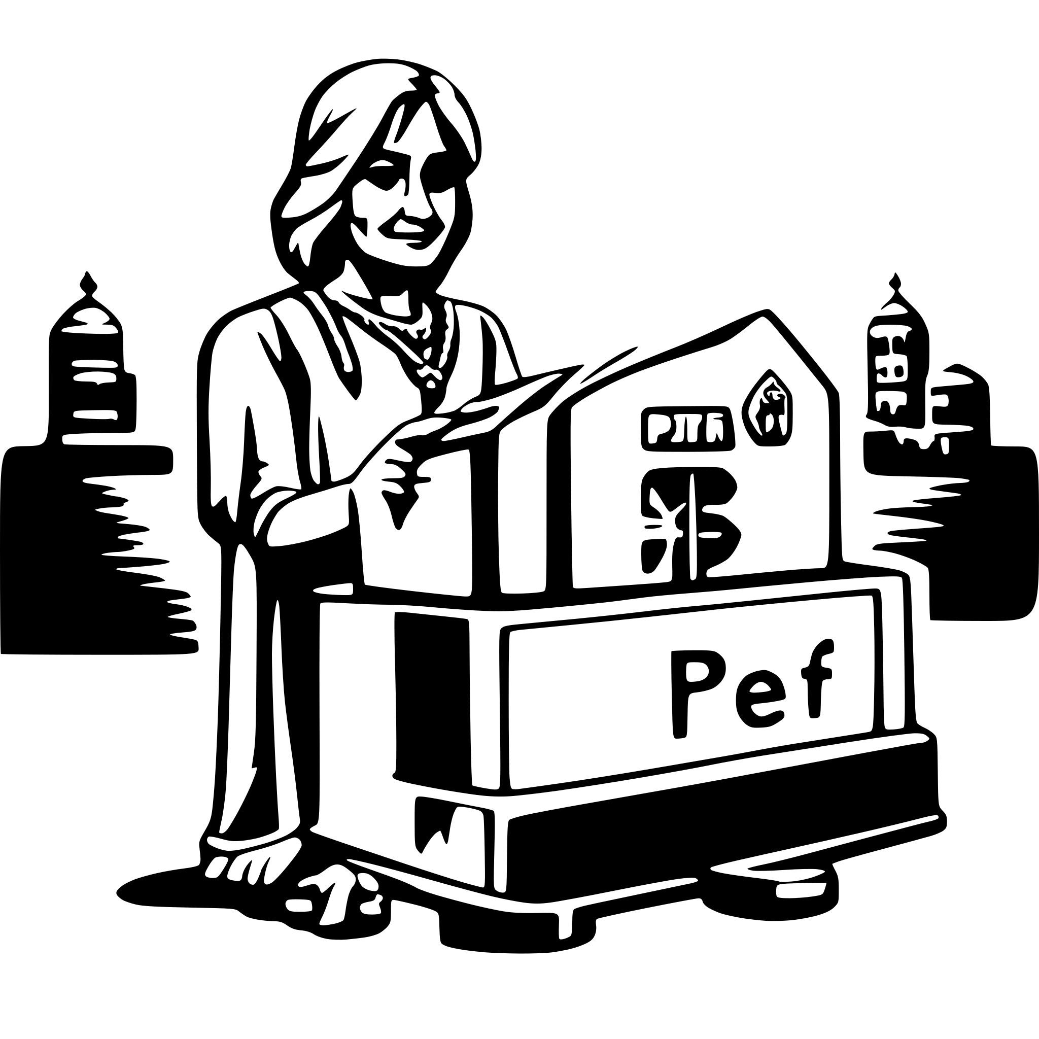 AI-generated SVG of 'PPF indian account'