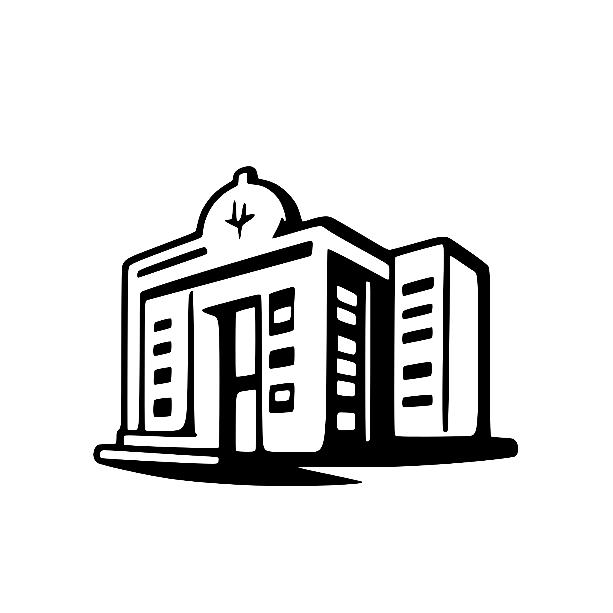 AI-generated SVG of a Hospital Building Logo