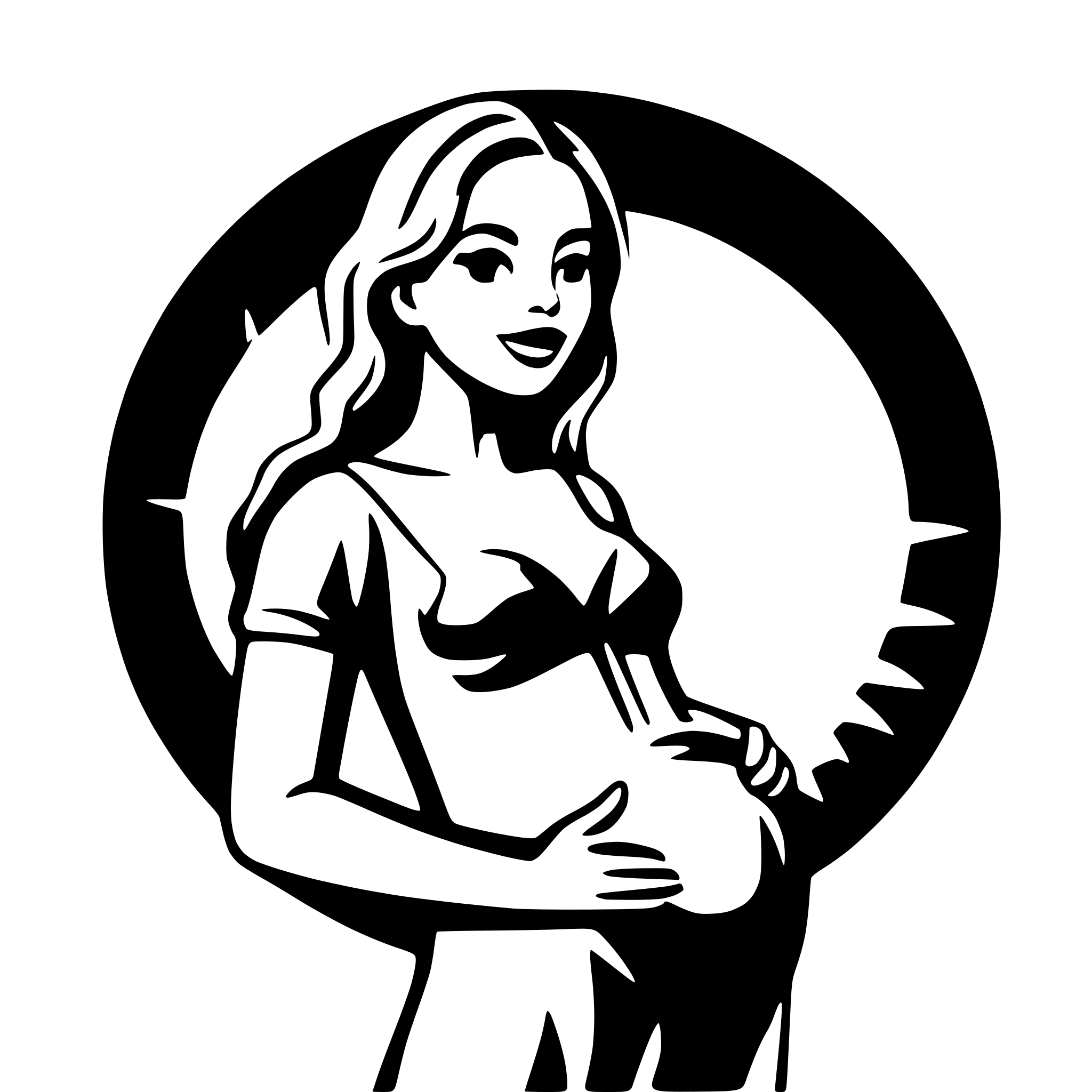 AI-generated SVG of 'pregnant woman support'