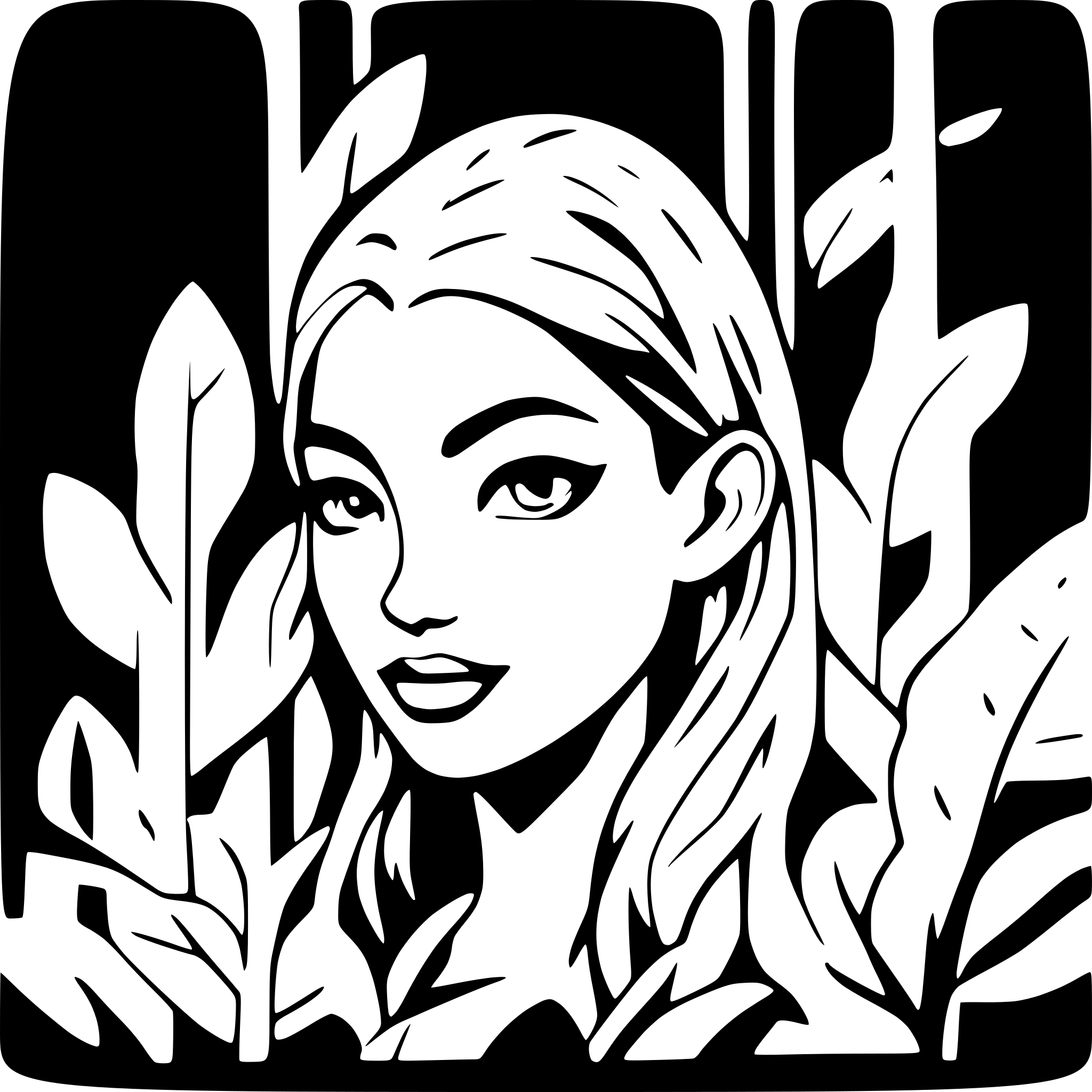 AI-generated SVG of 'Ki Hajar Dewantara'