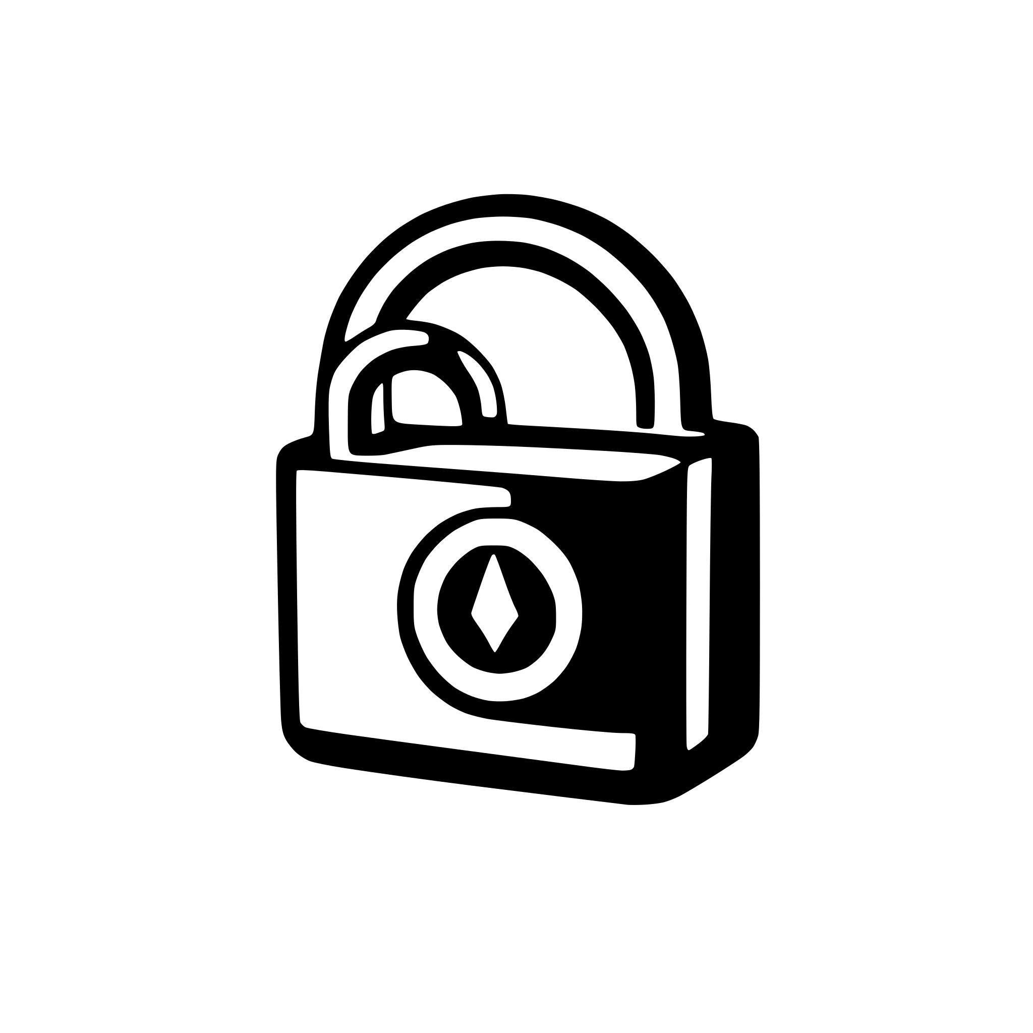AI-generated SVG of 'lock in'