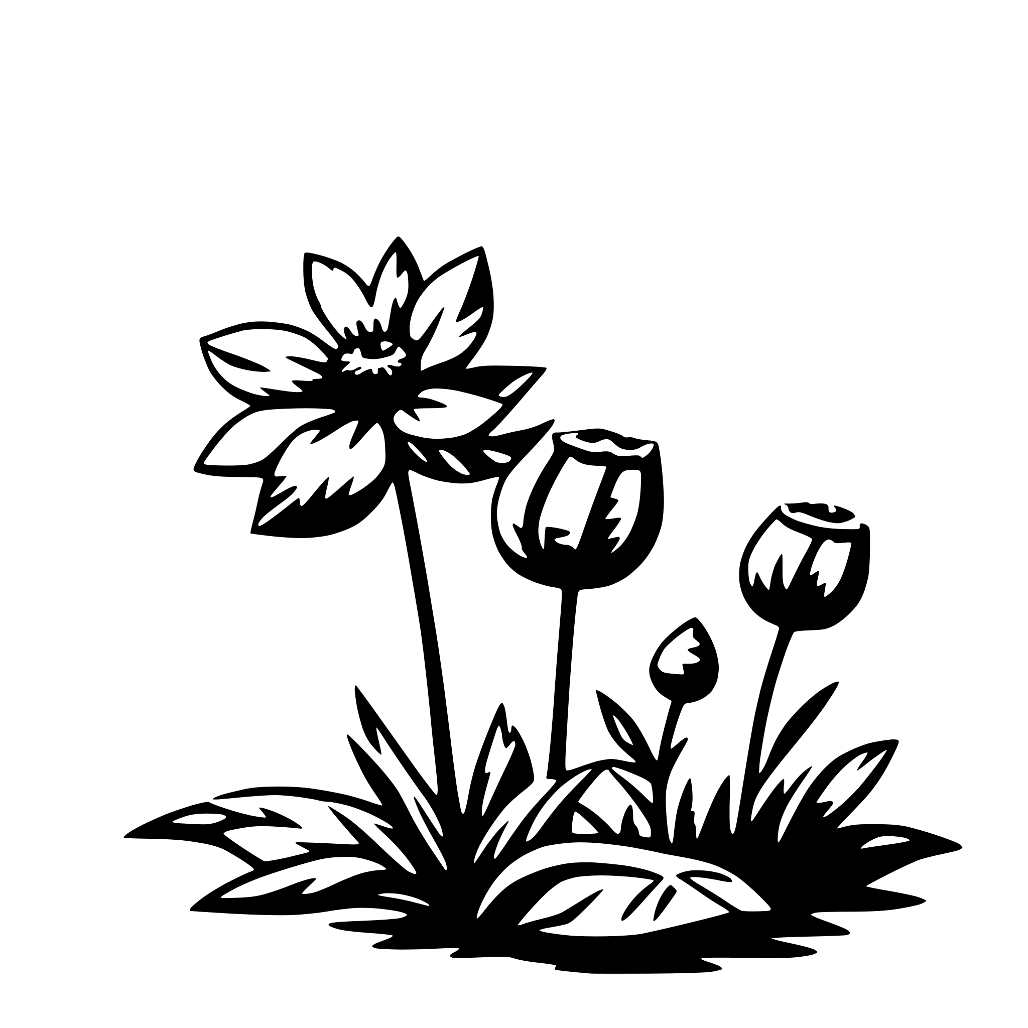 AI-generated SVG of a nature's beauty