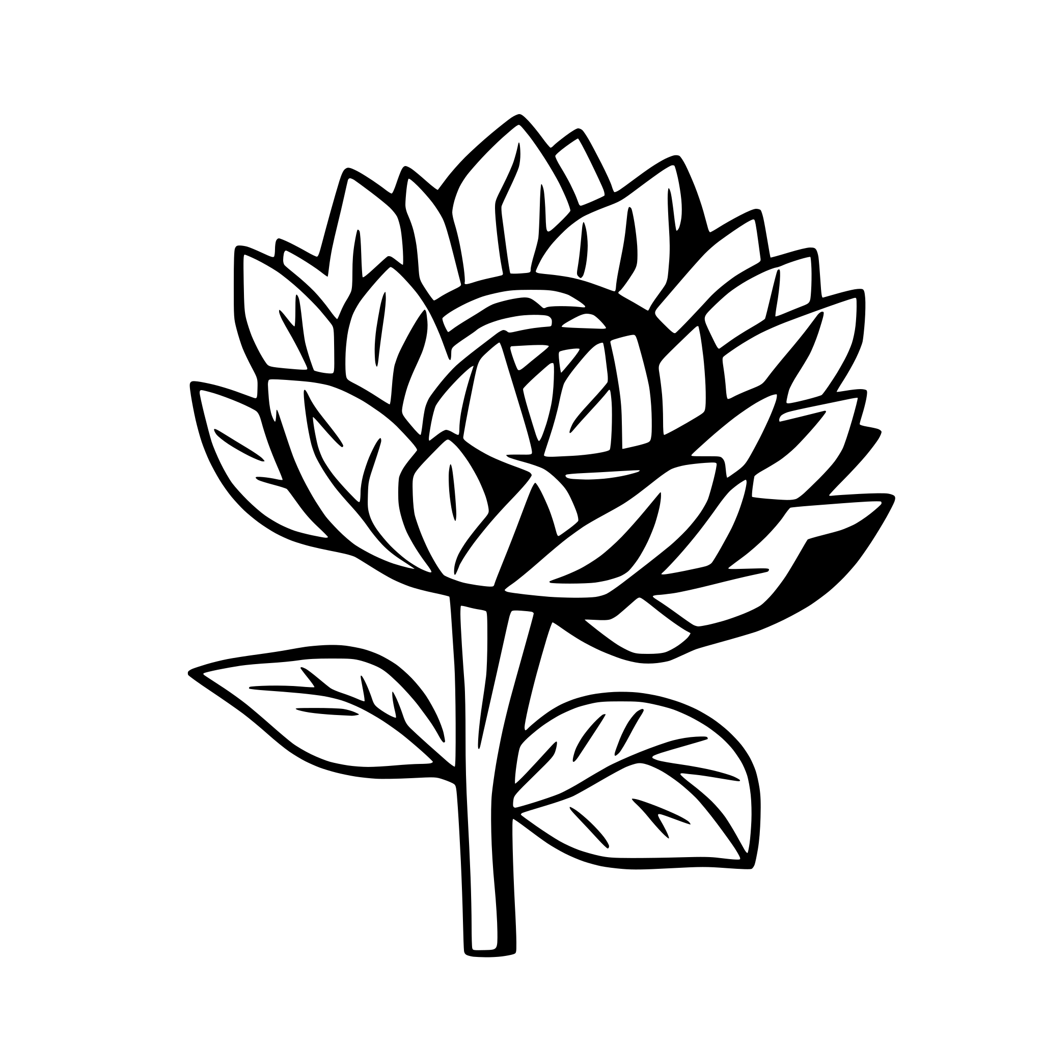 AI-generated SVG of a A basic SVG of a sunflower with a round center and several pointed petals. AI-generated SVG of a A basic SVG of a sunflower with a round center and several pointed petals.
