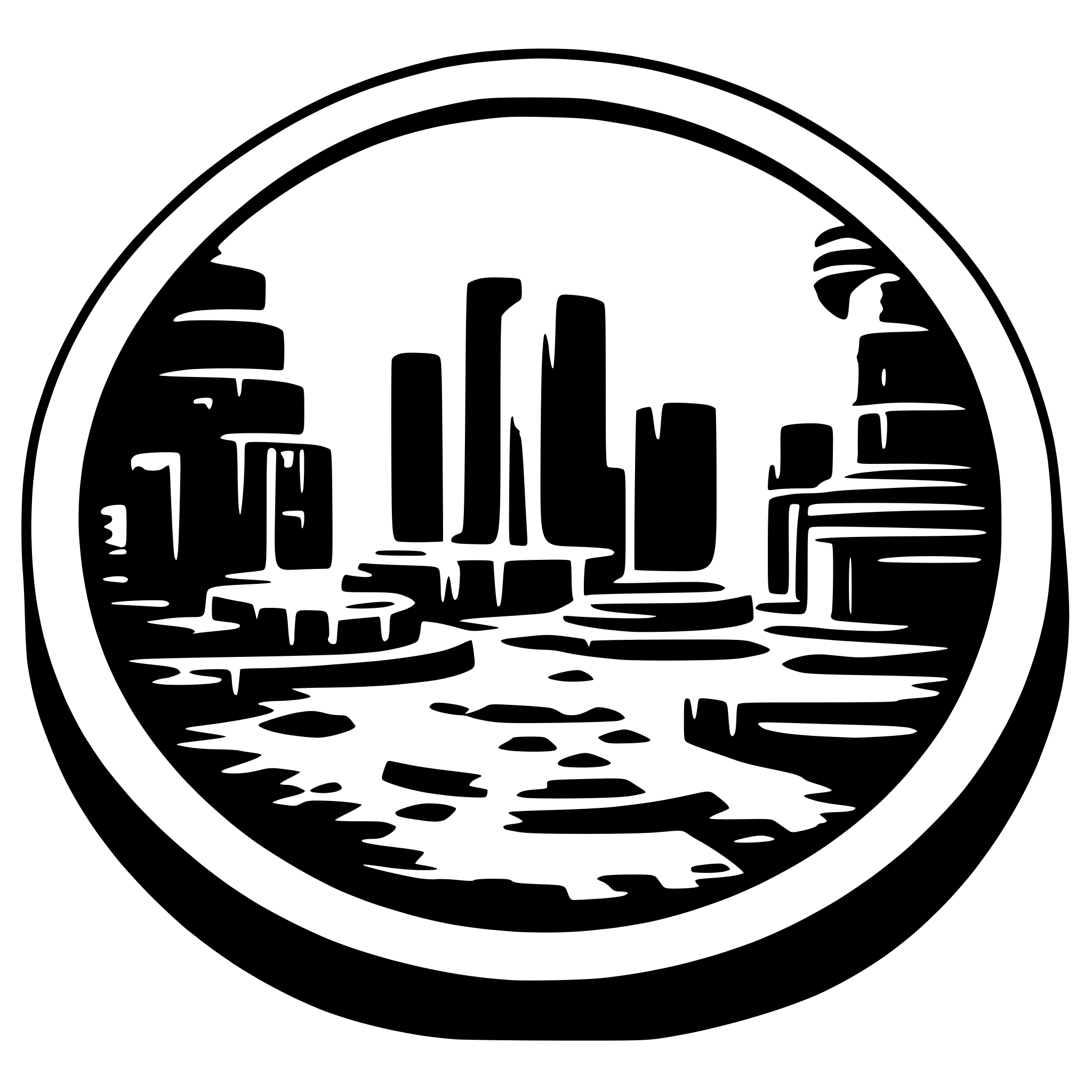 AI-generated SVG of a greeble circle