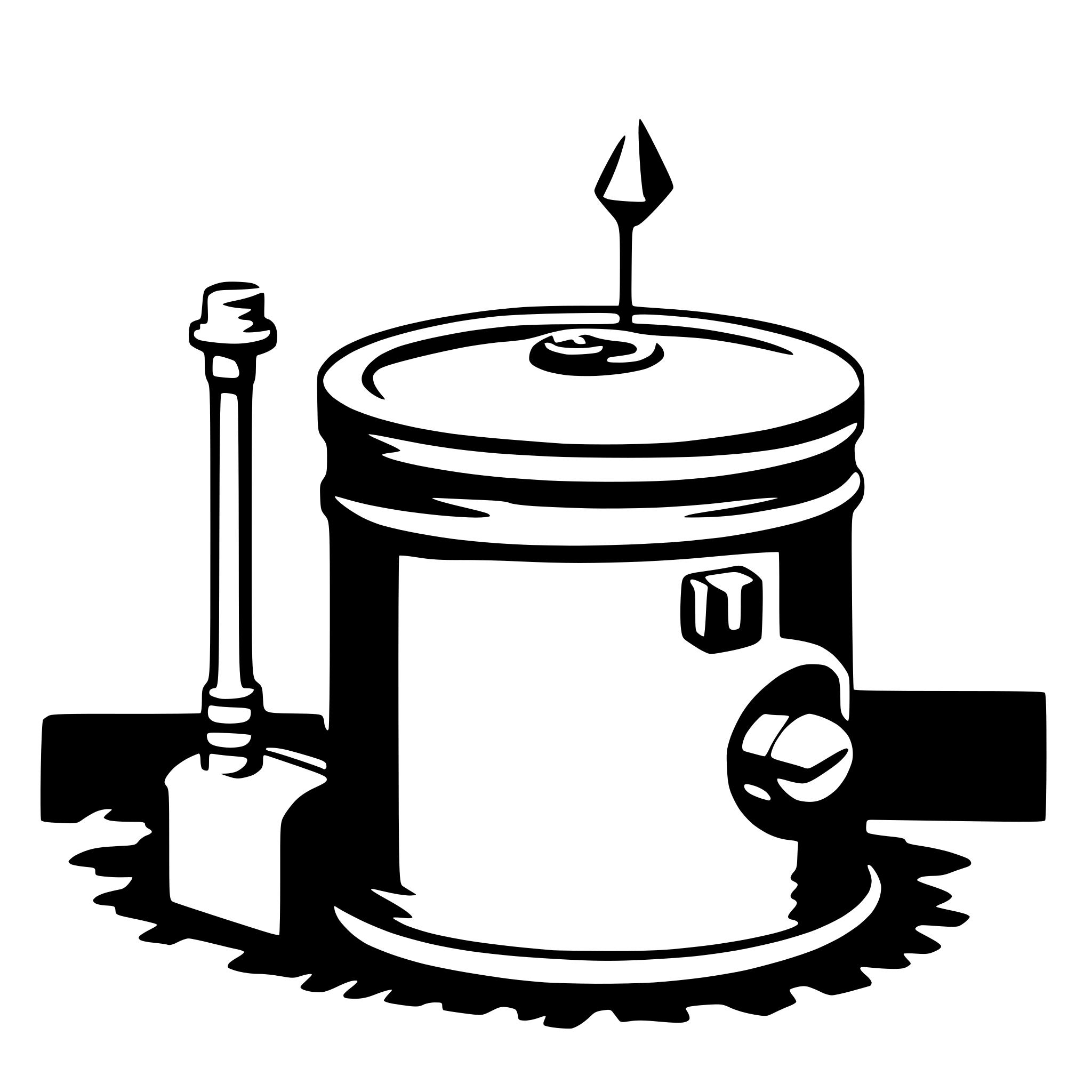 AI-generated SVG of a fuel drum