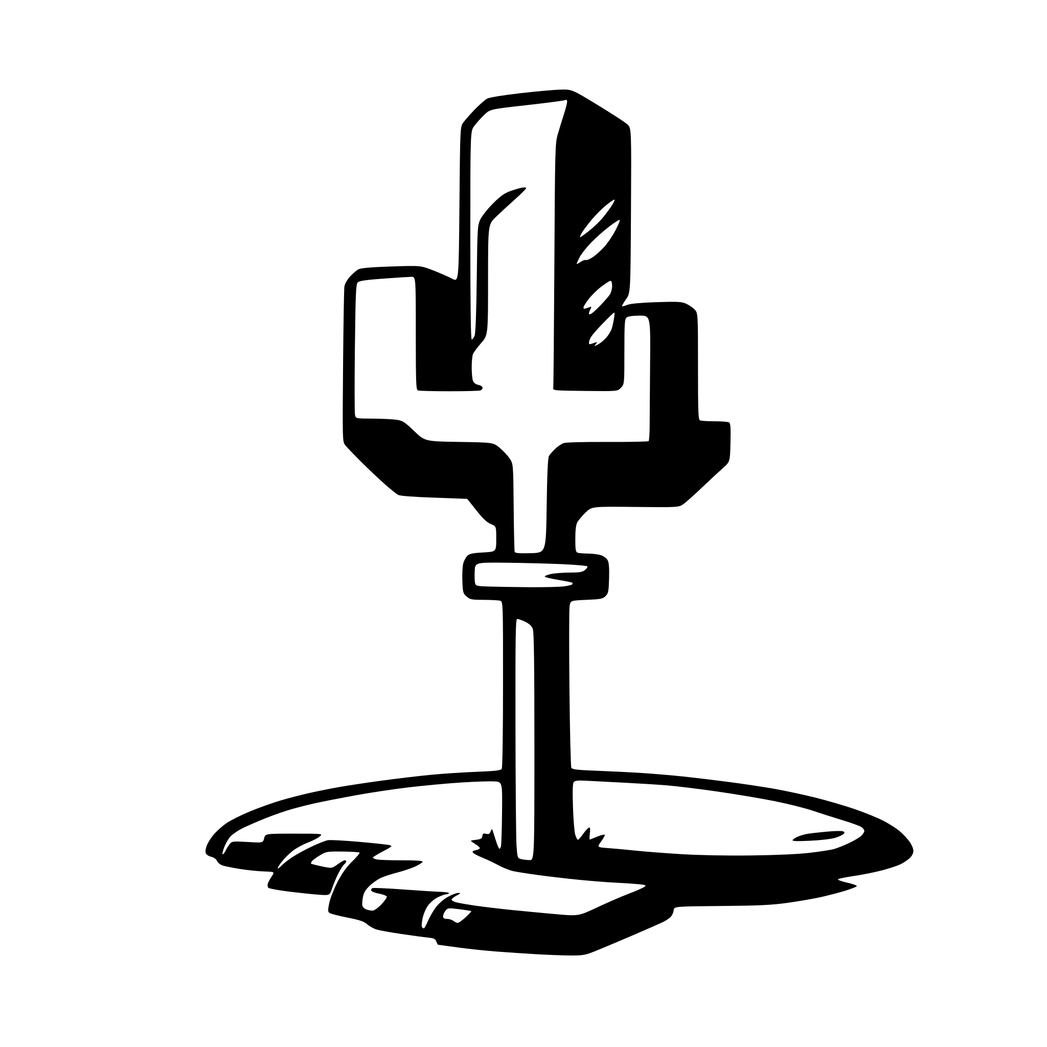 AI-generated SVG of a T