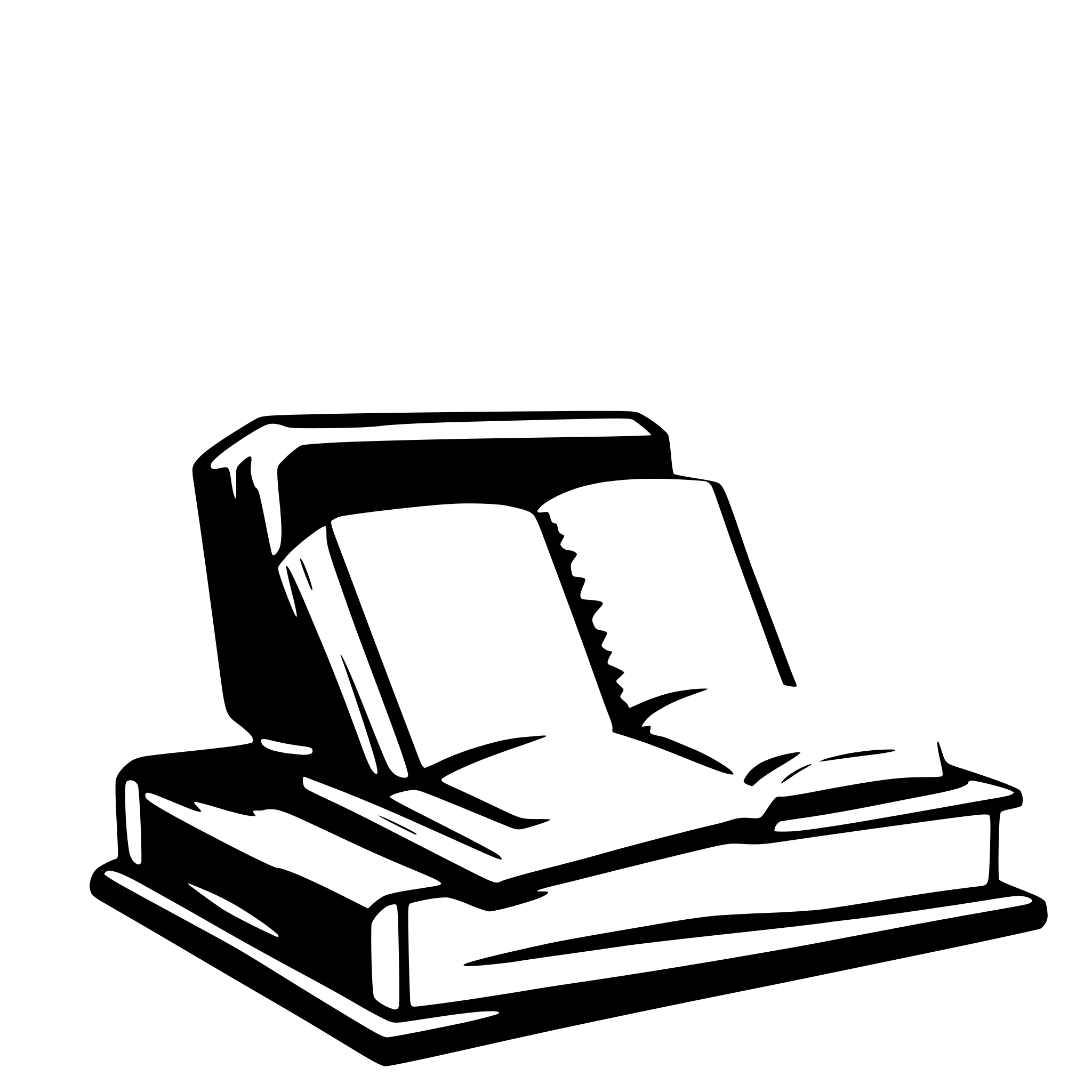 AI-generated SVG of a PC with book in the background