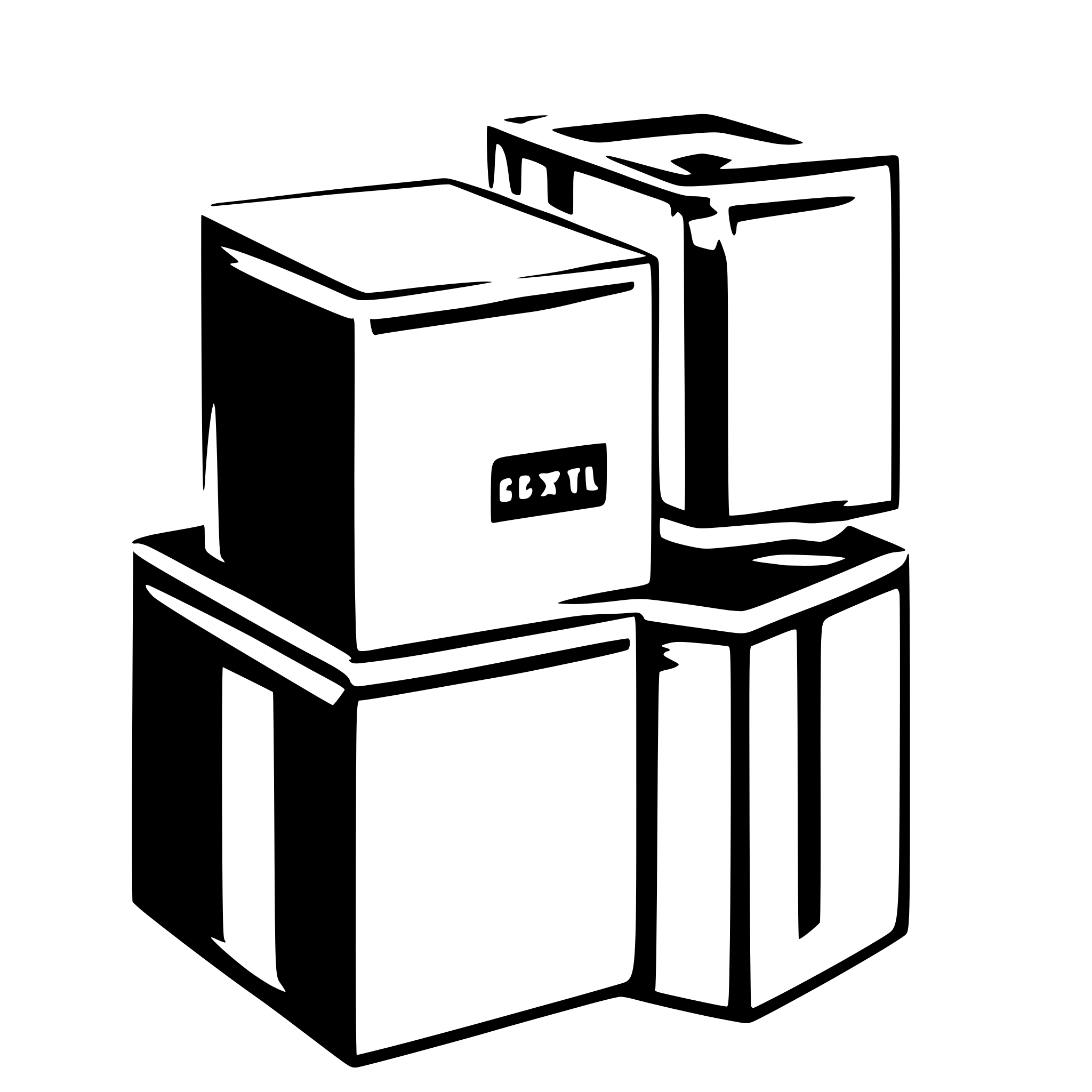 AI-generated SVG of a 3 empty boxes central is bigger than the other 2 AI-generated SVG of a 3 empty boxes central is bigger than the other 2