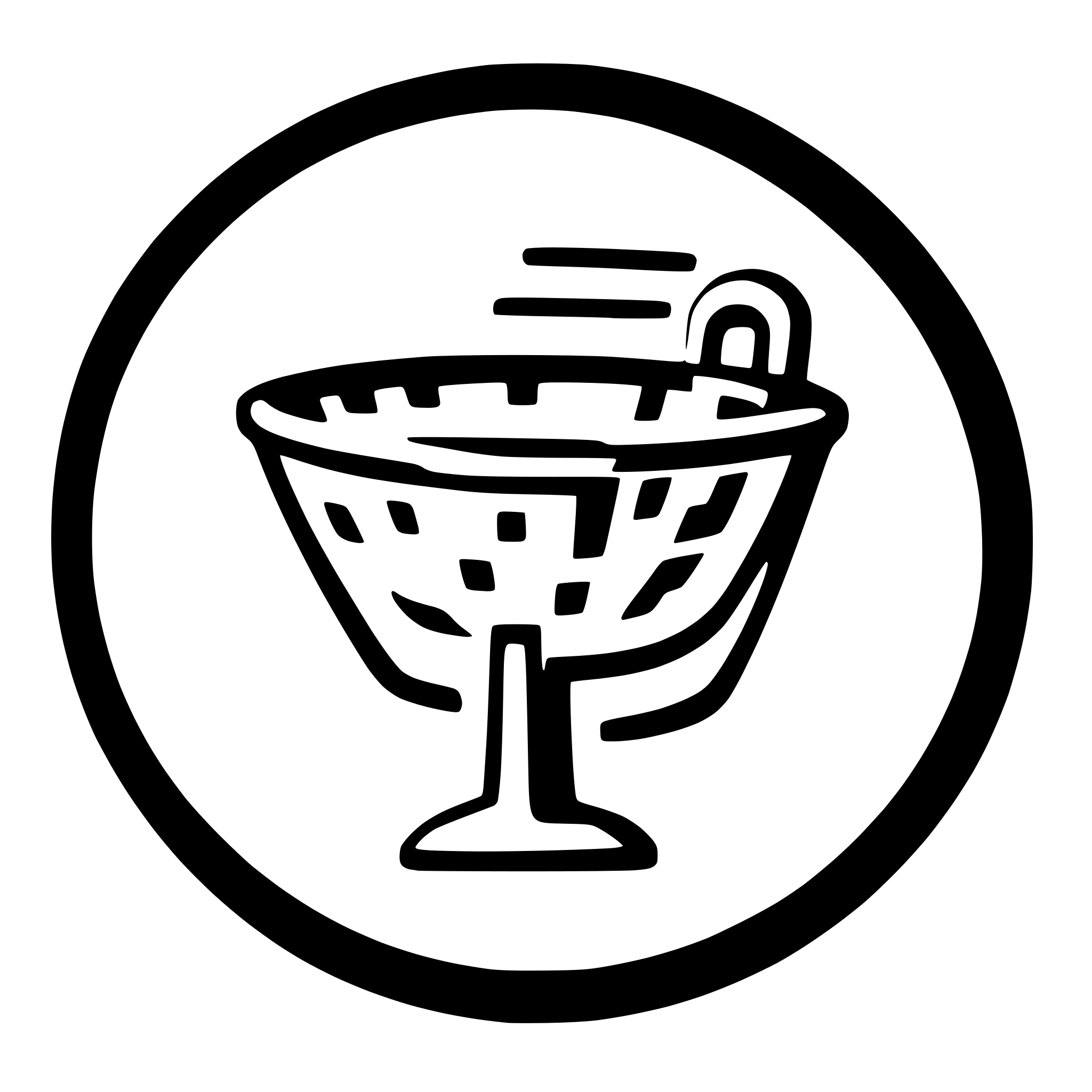 AI-generated SVG of a discgolf basket