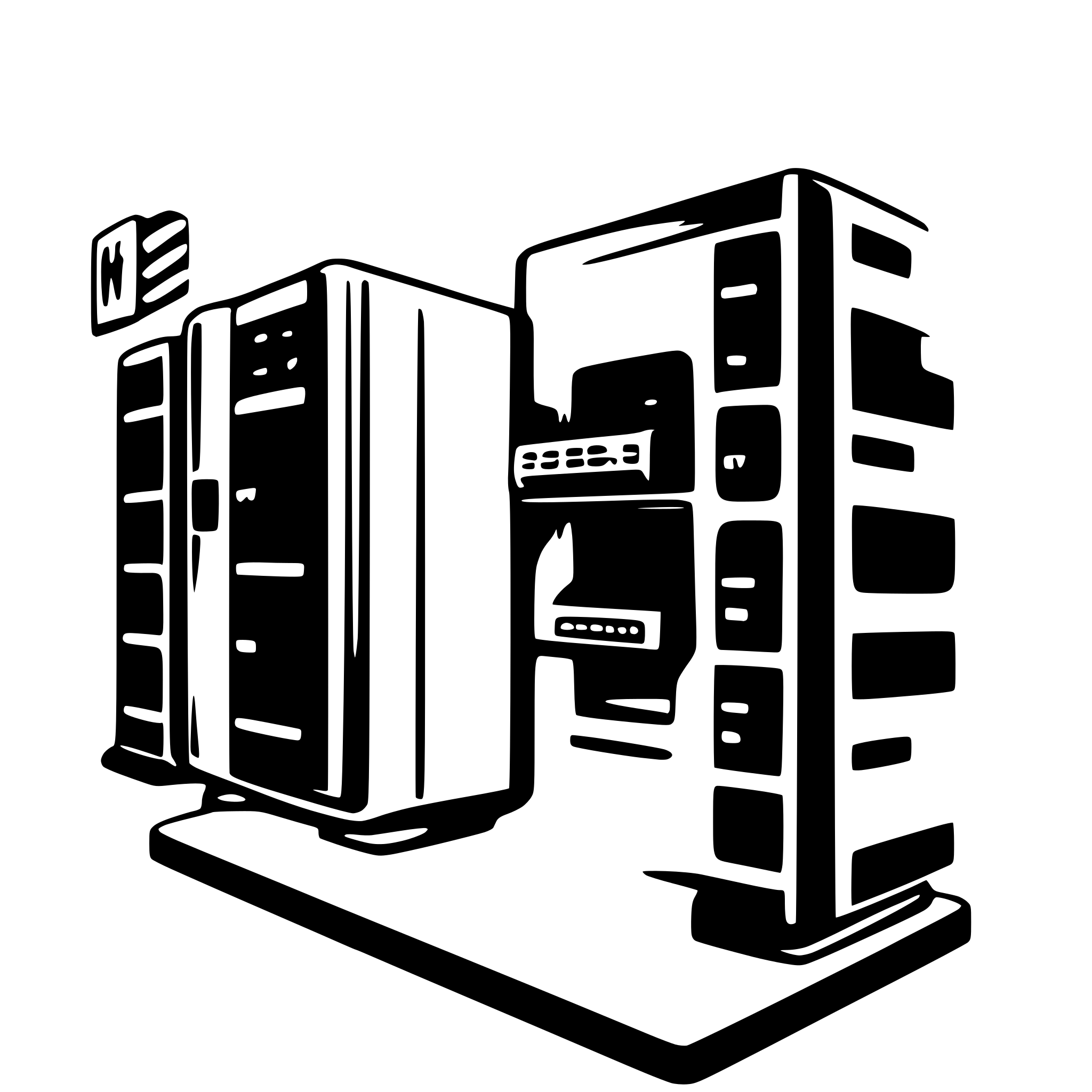 AI-generated SVG of 'an svg image to represent a site that host network devices'