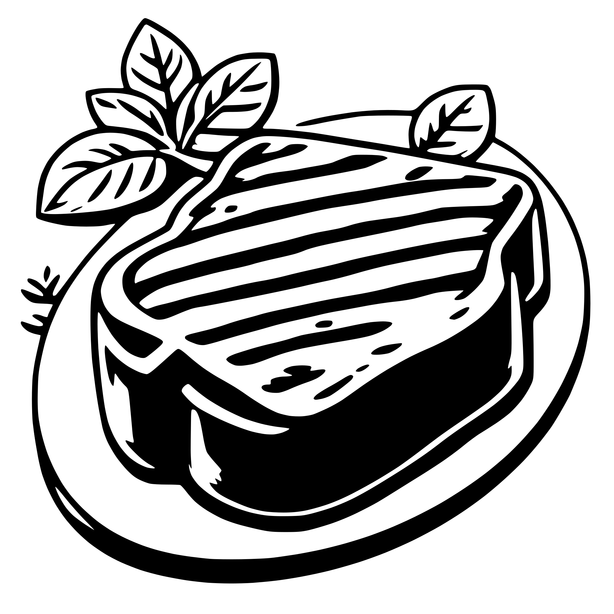AI-generated SVG of a steak